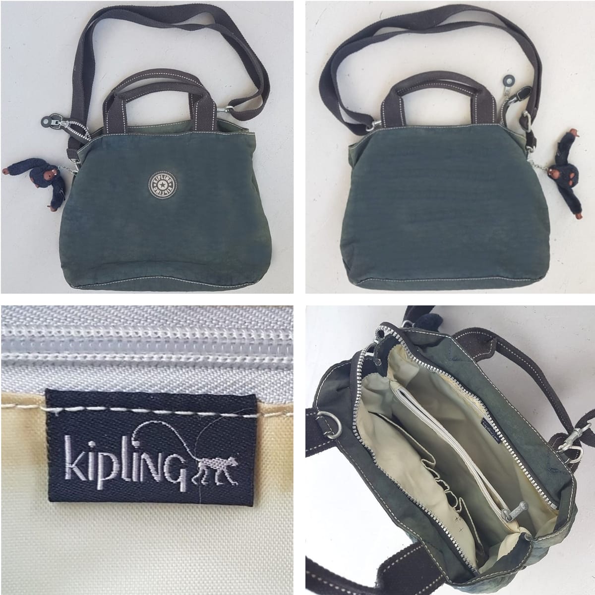 KIPLING Original KIPLING Tote Bag from Belgian, Cool Duffle Bag, Cosmopolitan, Sling, Crossbody, Handbag, Sleek Design, Kipling Monkey Display, Travel Pack, Urban Style, Luxury Living, Sophistication, Streetwise, Pop Culture, Cult Street Fashion, Timeless Appeal