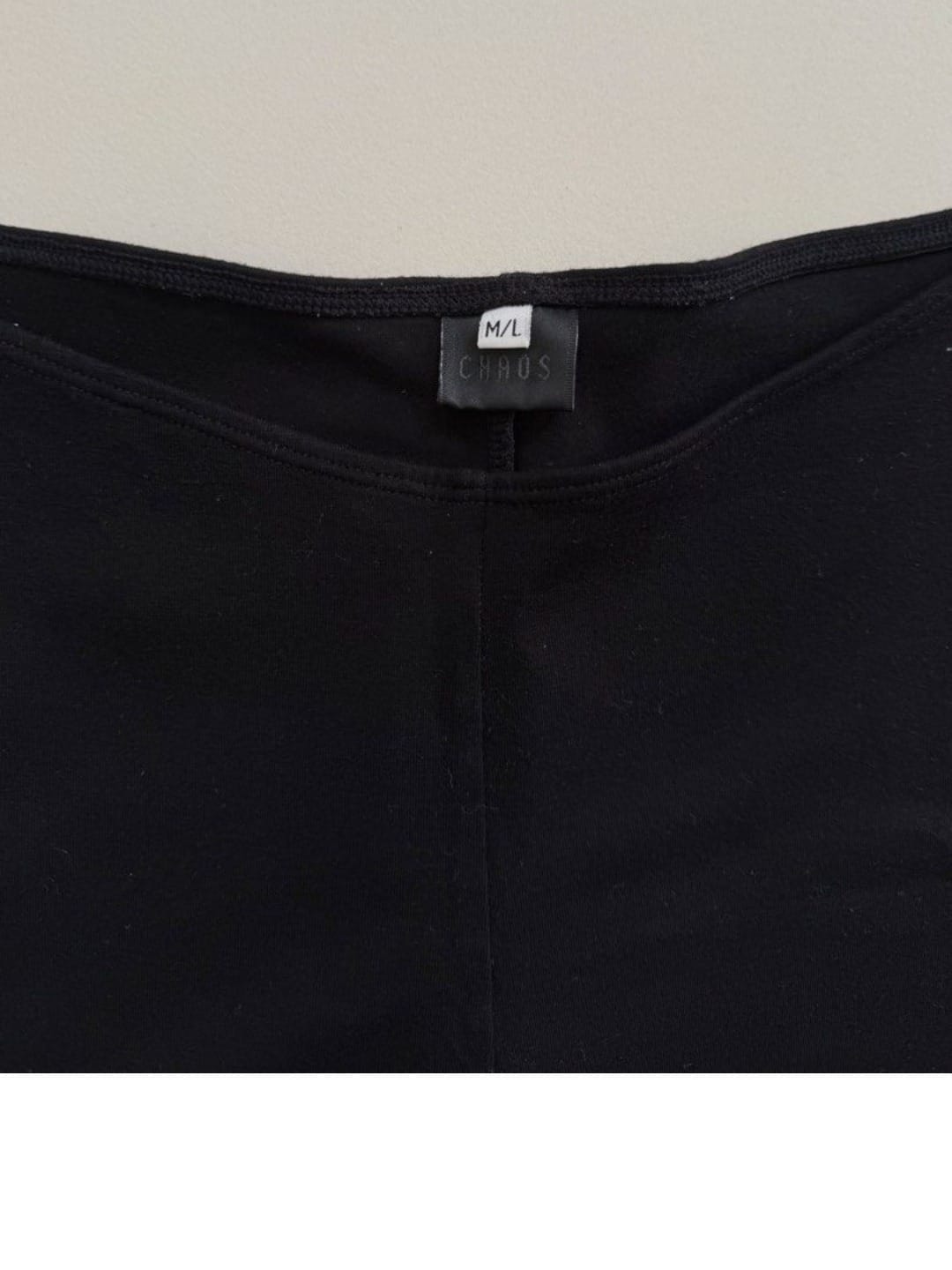 Chaos Comfy Black Chaos Flare Pants - Photo 3