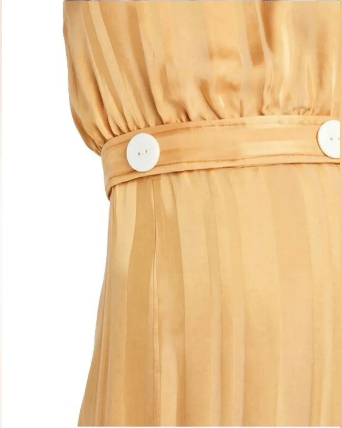 Shona joy Shona Joy Split Skirt Midi Dress in Saffron size UK10 - Photo 6