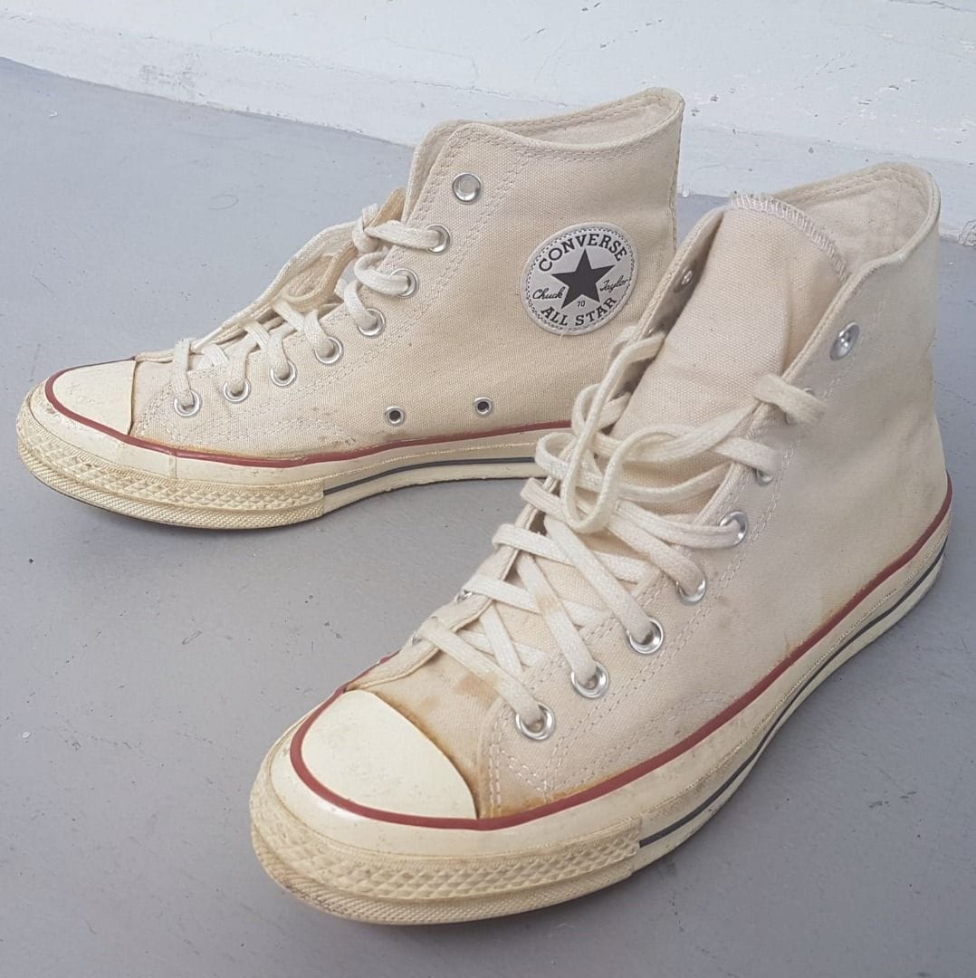 Vintage Converse High Top Sneakers - Urban Vibes