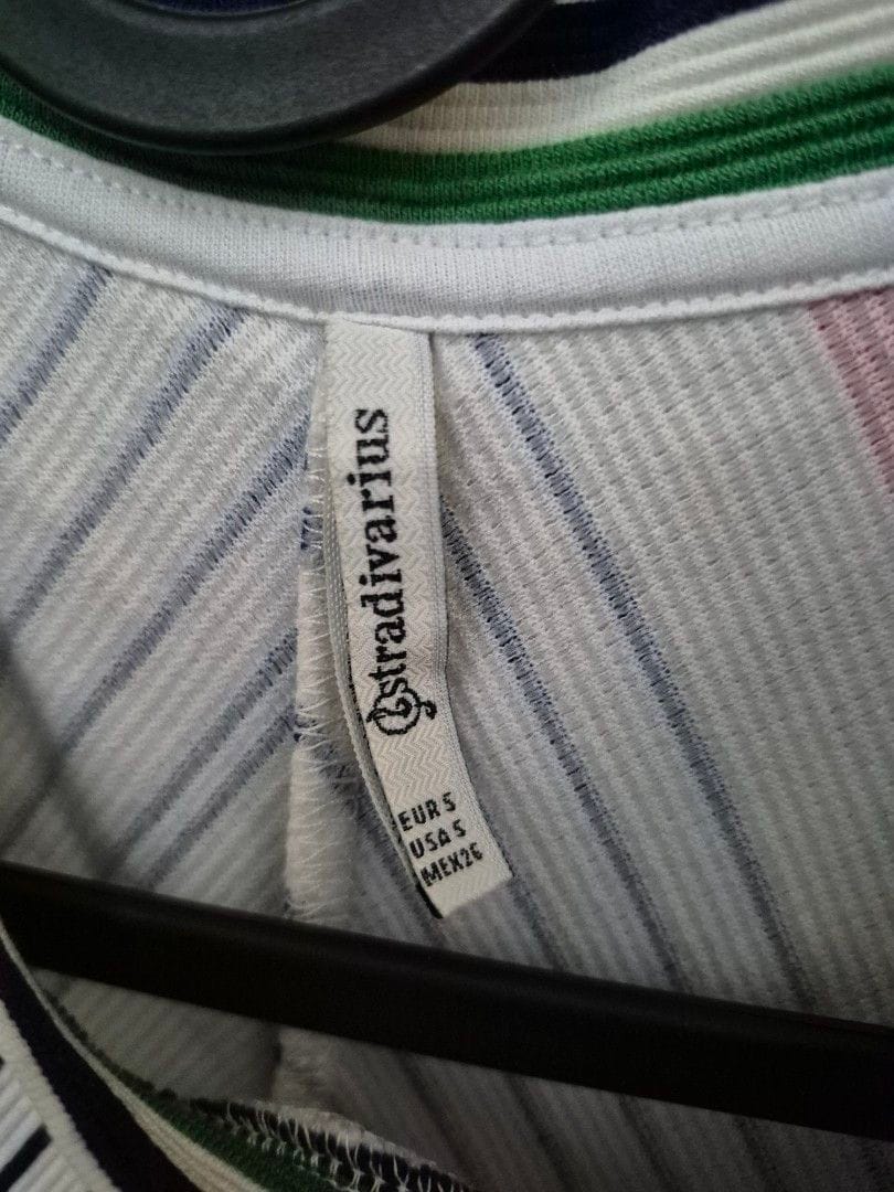 Stradivarius Stradivarius Chic Striped Sleeveless Dress (Size S) - Photo 5