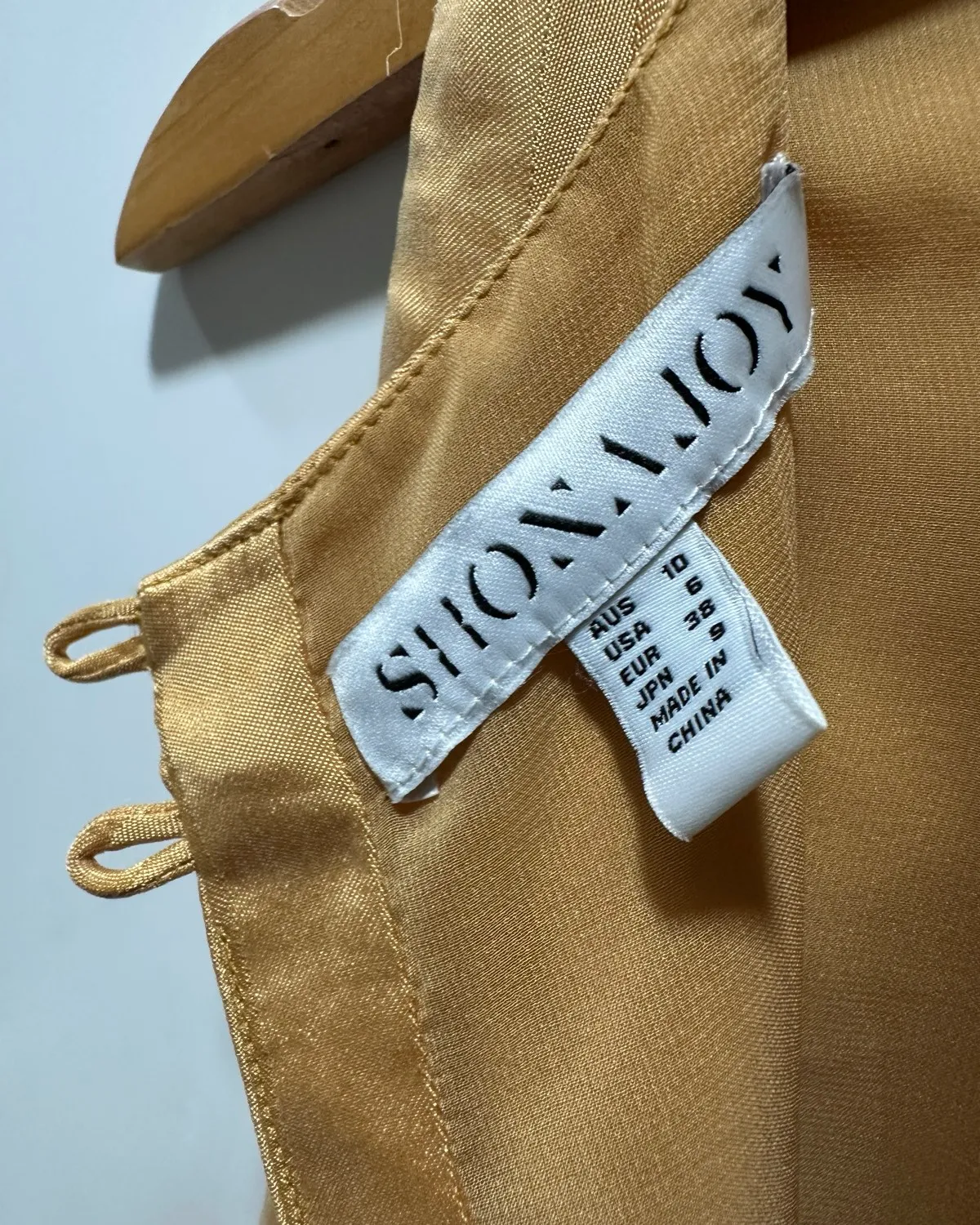 Shona joy Shona Joy Split Skirt Midi Dress in Saffron size UK10 - Photo 10