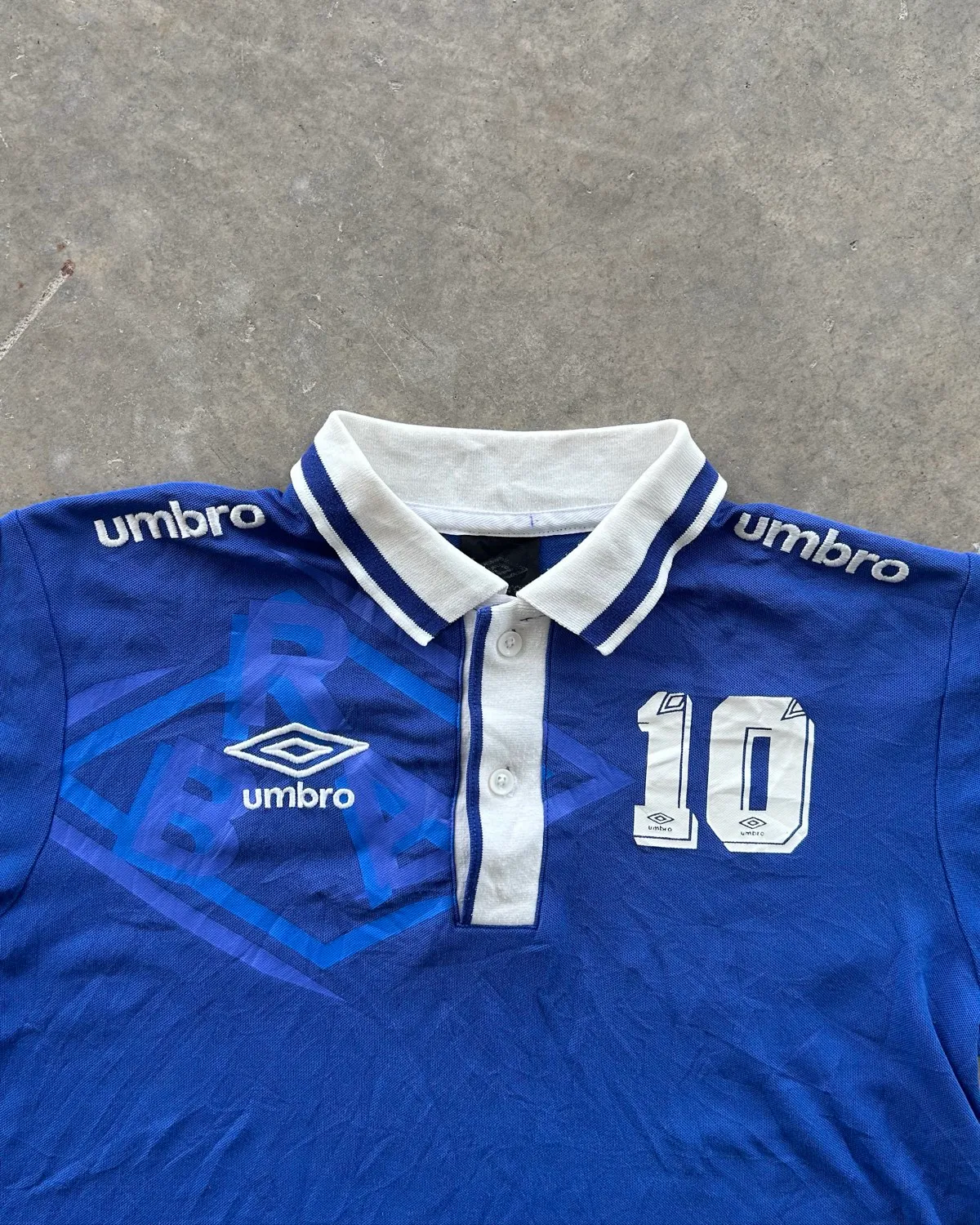 Umbro Retro Umbro Soccer Jersey - Photo 4