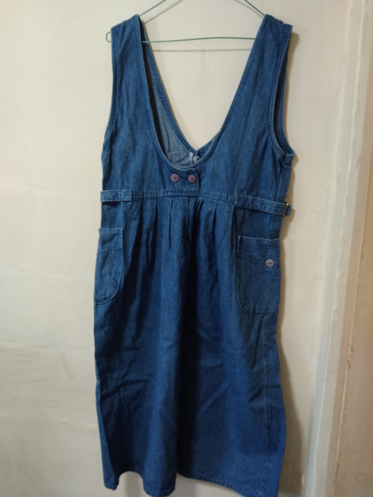 Casual Denim Sleeveless Dress