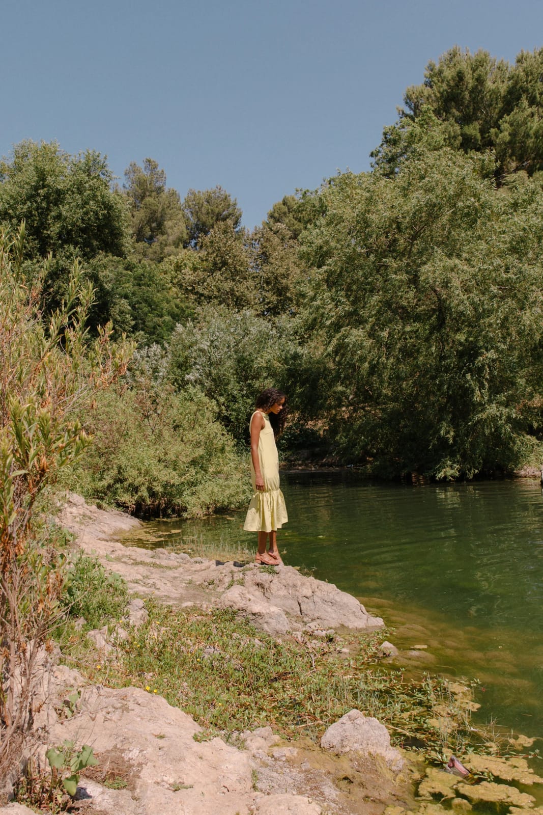 Our Second Nature Our Second Nature OSN Viscose Boat-Neck Midi Dress - Photo 2