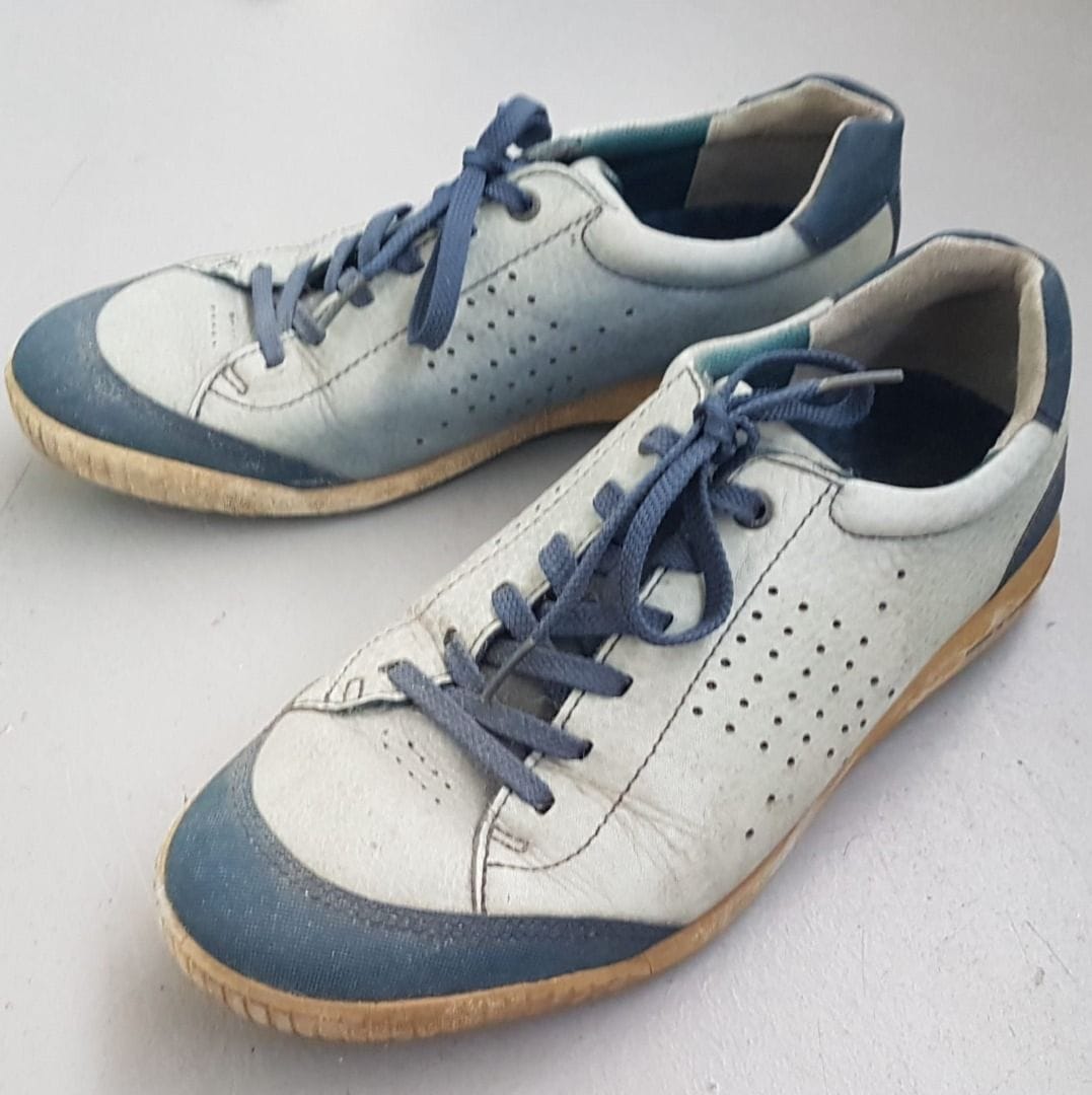 ECCO Blue & Gray Casual Sneakers - Size EU 42 - Photo 2
