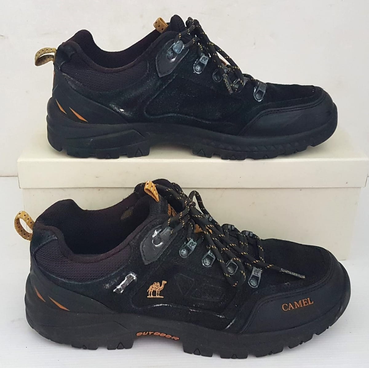 CAMEL, USA Original CAMEL Adventure Shoes, Cool Black Hiking Boots, Cosmopolitan, US 8.5, UK 7.5, EU 41.5, Sleek Black Designer Shoes, Sophistication, Pop Culture, Roadster, Urban Style, Timeless Appeal, Backpackers, Cult Street Fashion, Streetwise, Outdoor Gear - Photo 6