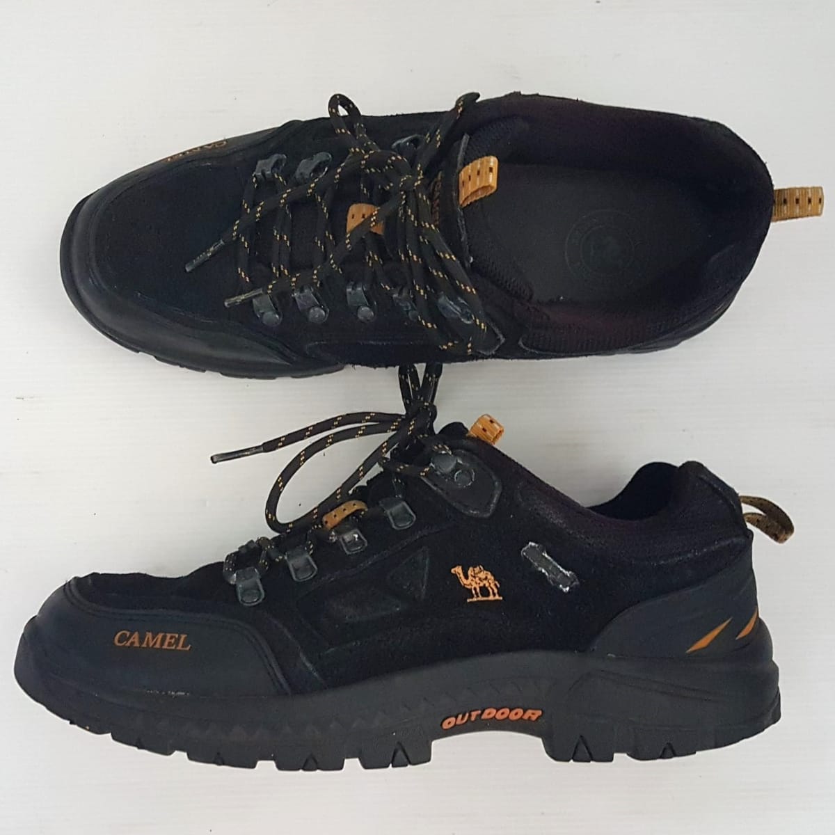 CAMEL, USA Original CAMEL Adventure Shoes, Cool Black Hiking Boots, Cosmopolitan, US 8.5, UK 7.5, EU 41.5, Sleek Black Designer Shoes, Sophistication, Pop Culture, Roadster, Urban Style, Timeless Appeal, Backpackers, Cult Street Fashion, Streetwise, Outdoor Gear - Photo 9