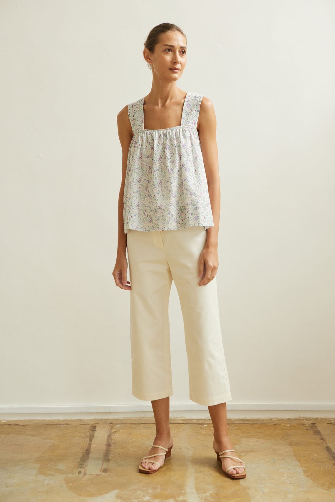 Something To Hold Tent Blouse in Lily Pond