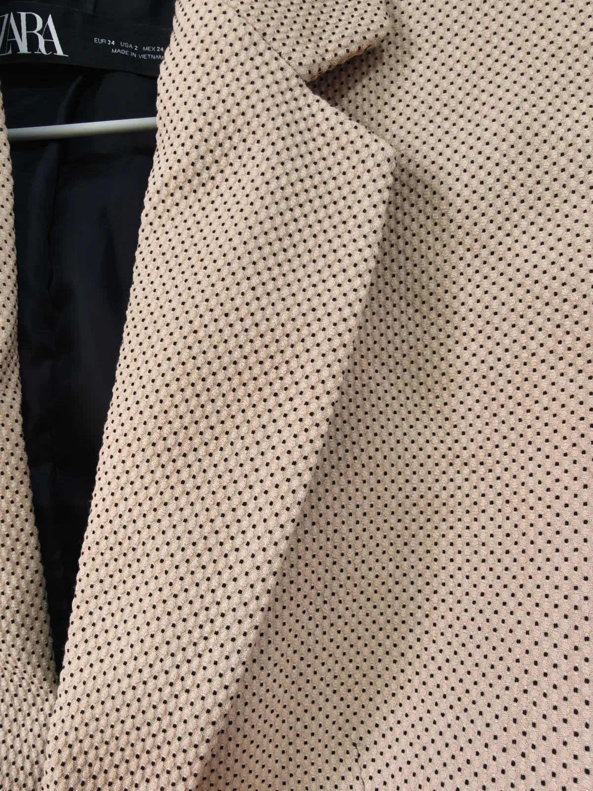 Zara Chic Zara Beige Blazer - Photo 3