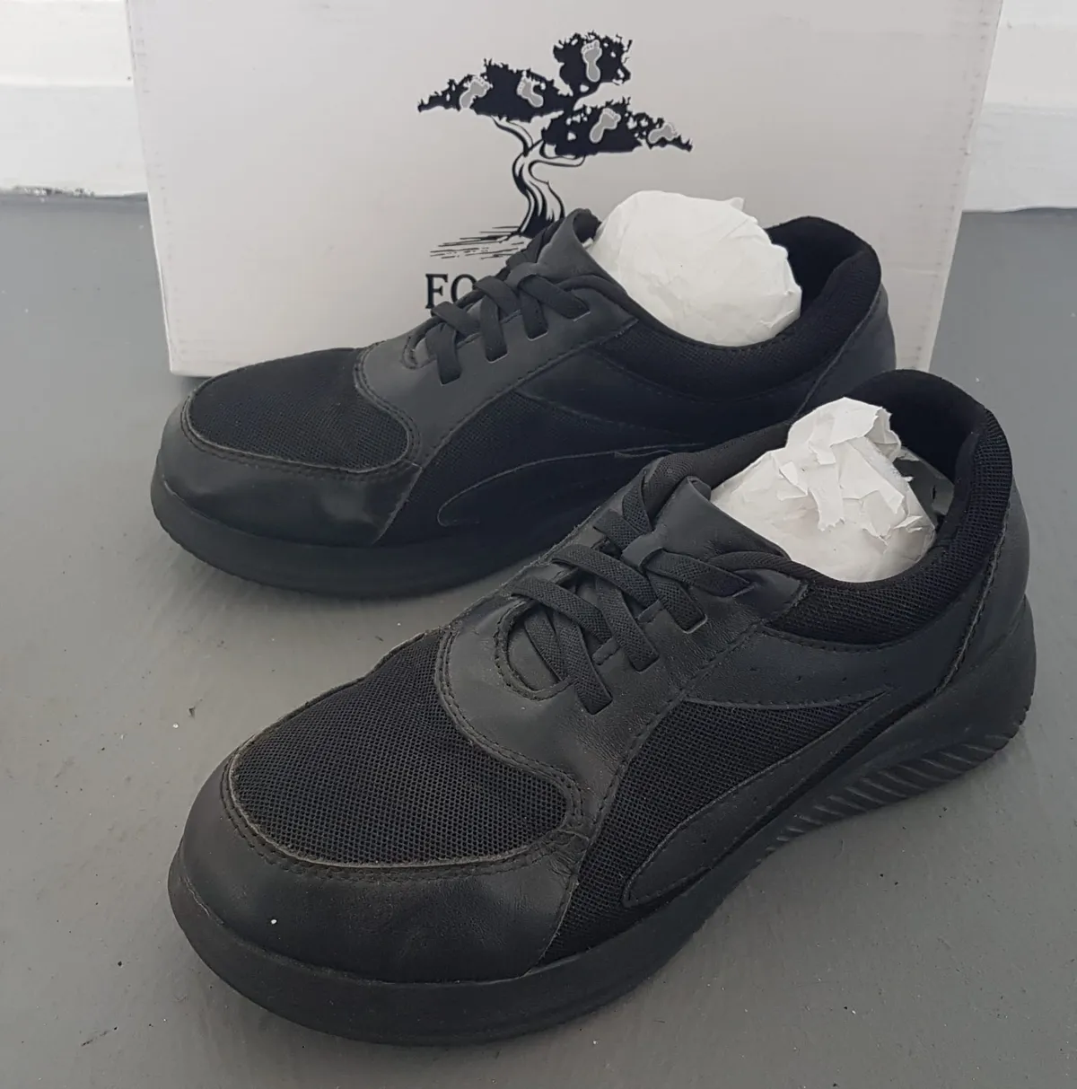 Foot Tree Original FOOT TREE Shoes, Mix of Leather & Mesh Nursing Shoes, US 8, EU 37.5, Black Working Shoes, Cosmopolitan, Comfortable Footwear, Slip-On, Pharmacy, Retail, Hospitality, Healthcare, Timeless Classic, Sophistication, Cult Street Fashion, Urban Living - Photo 7