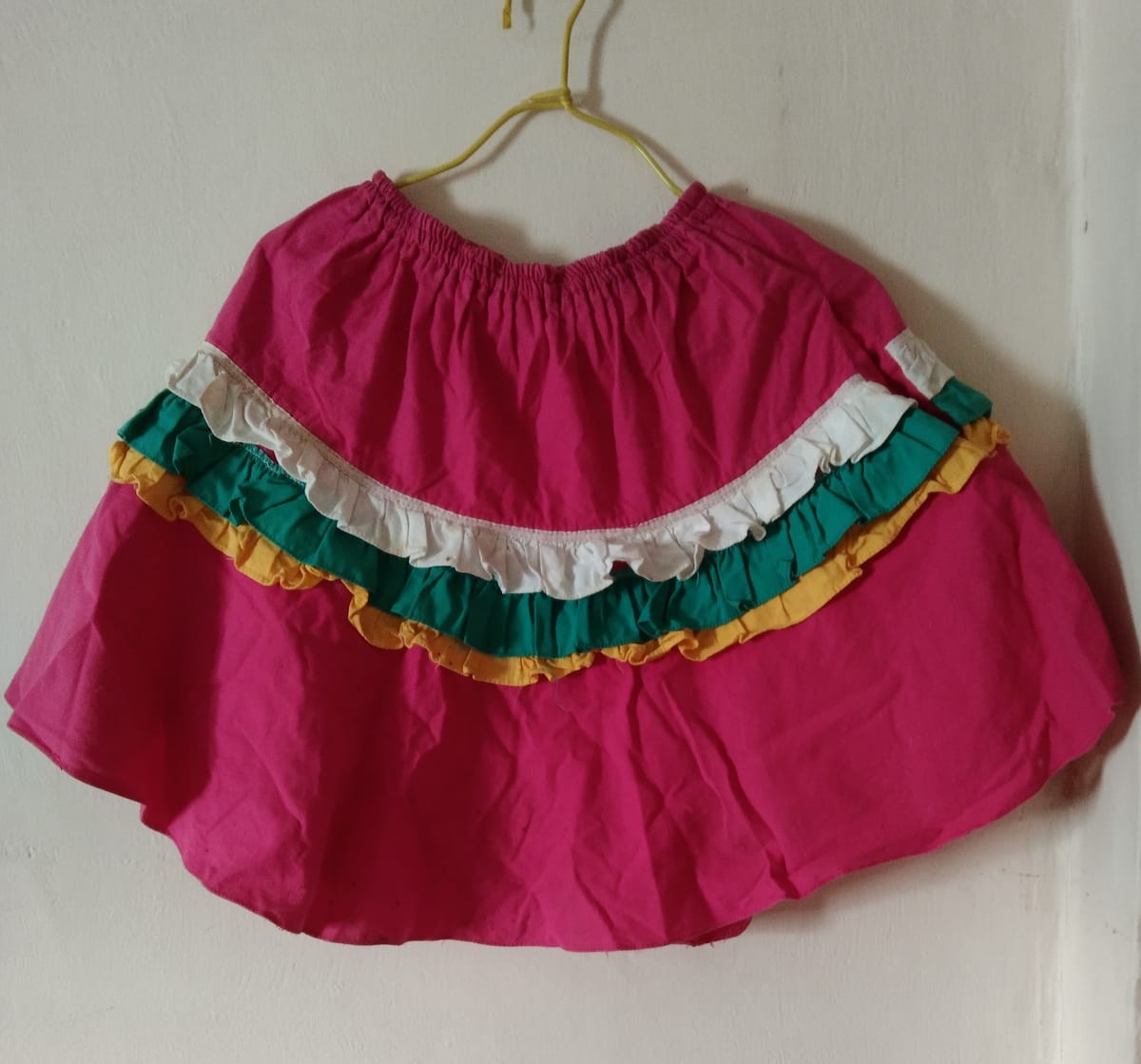 Fun & Flowy Multicolour Skirt with Ruffle Details