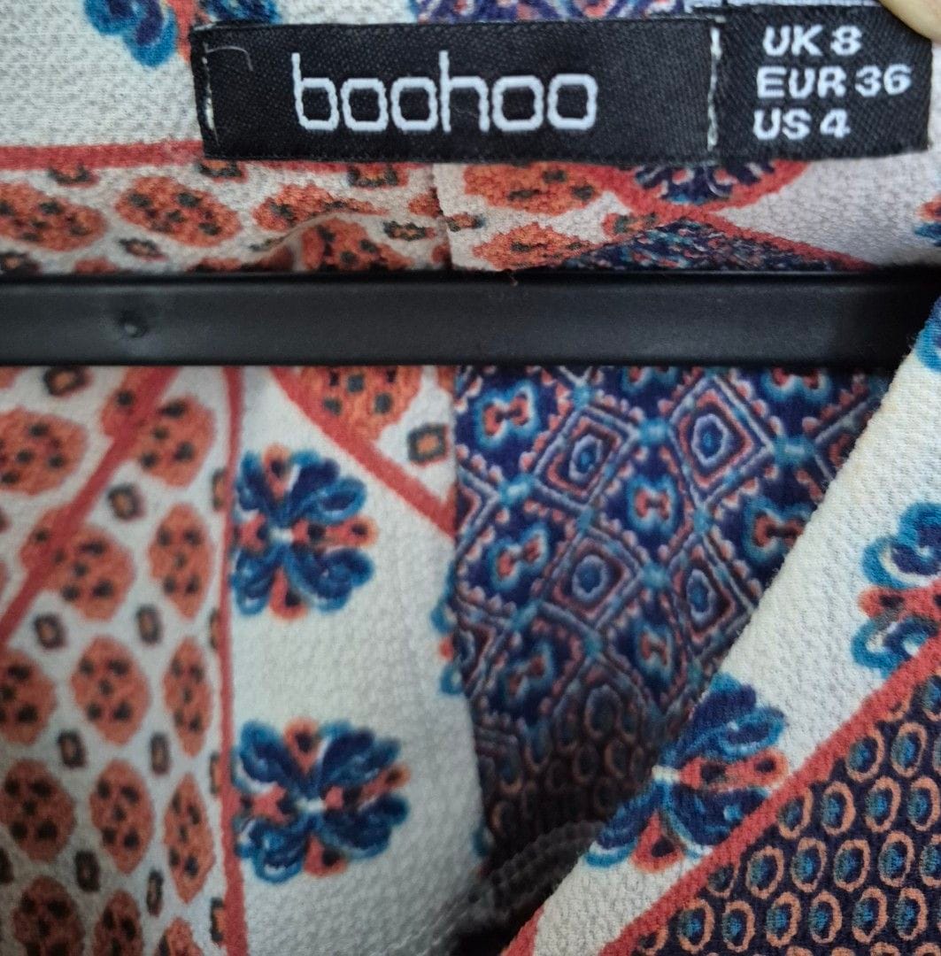 Boohoo Boohoo Geometric Patterned Top - UK 8 - Photo 3