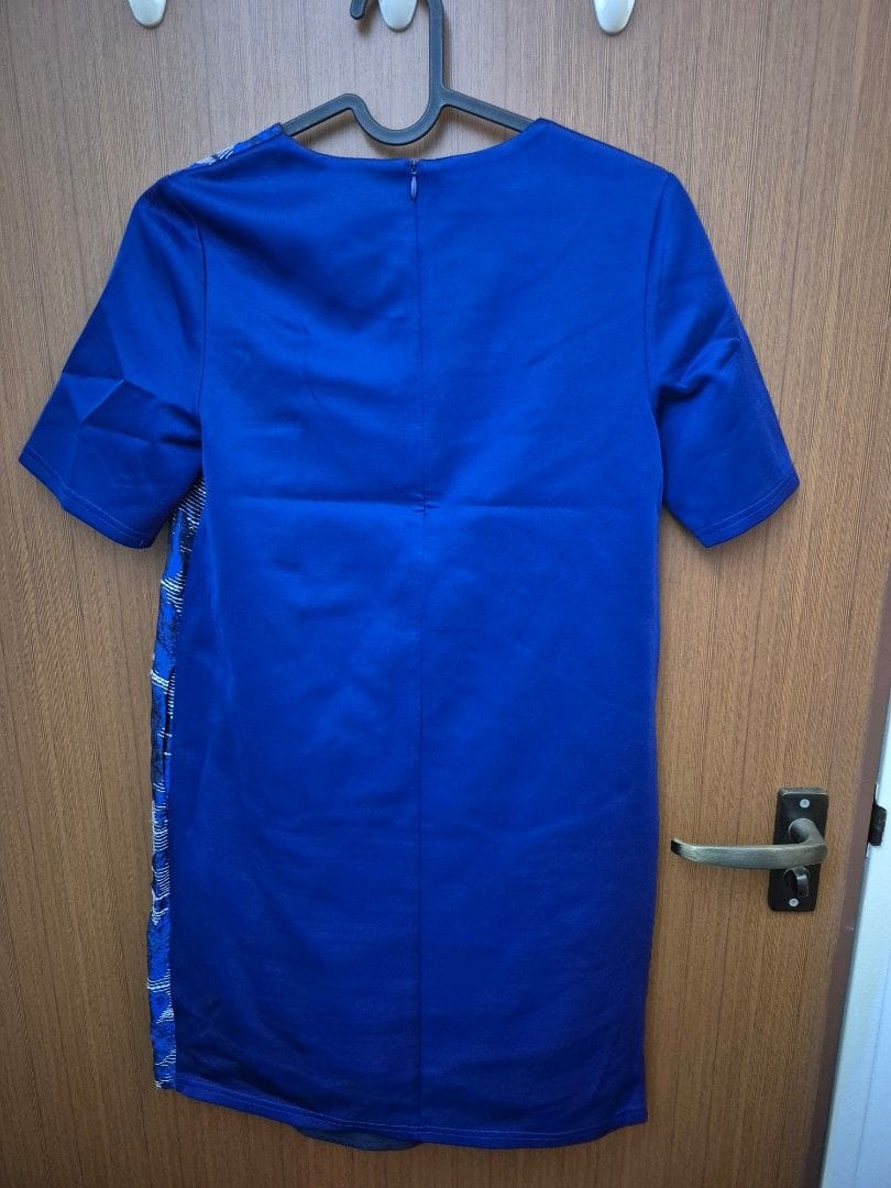 Love Bonito Love Bonito Blue Shift Dress - Chic & Comfy - Photo 2