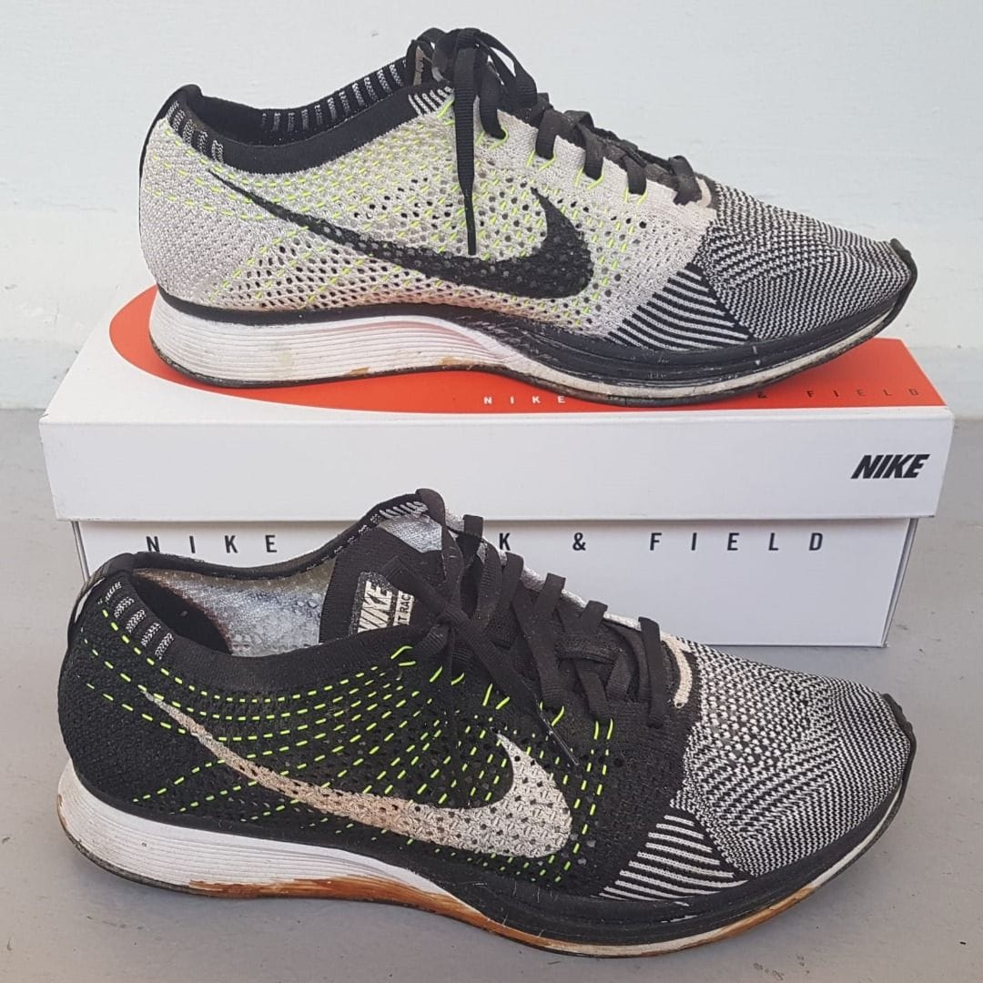 Nike Flyknit Racer Orca Volt Sneakers - Street Kick Vibes 🏃‍♂️👟