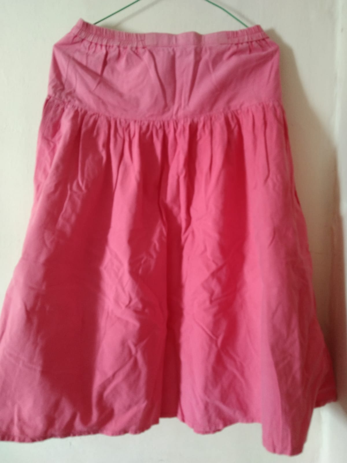 Bright Pink Flowy Skirt