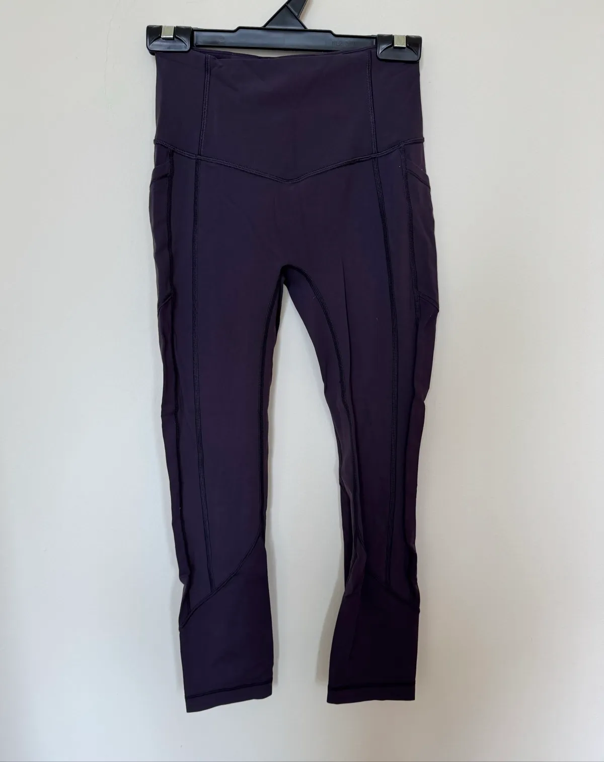 Dark purple Lululemon leggings