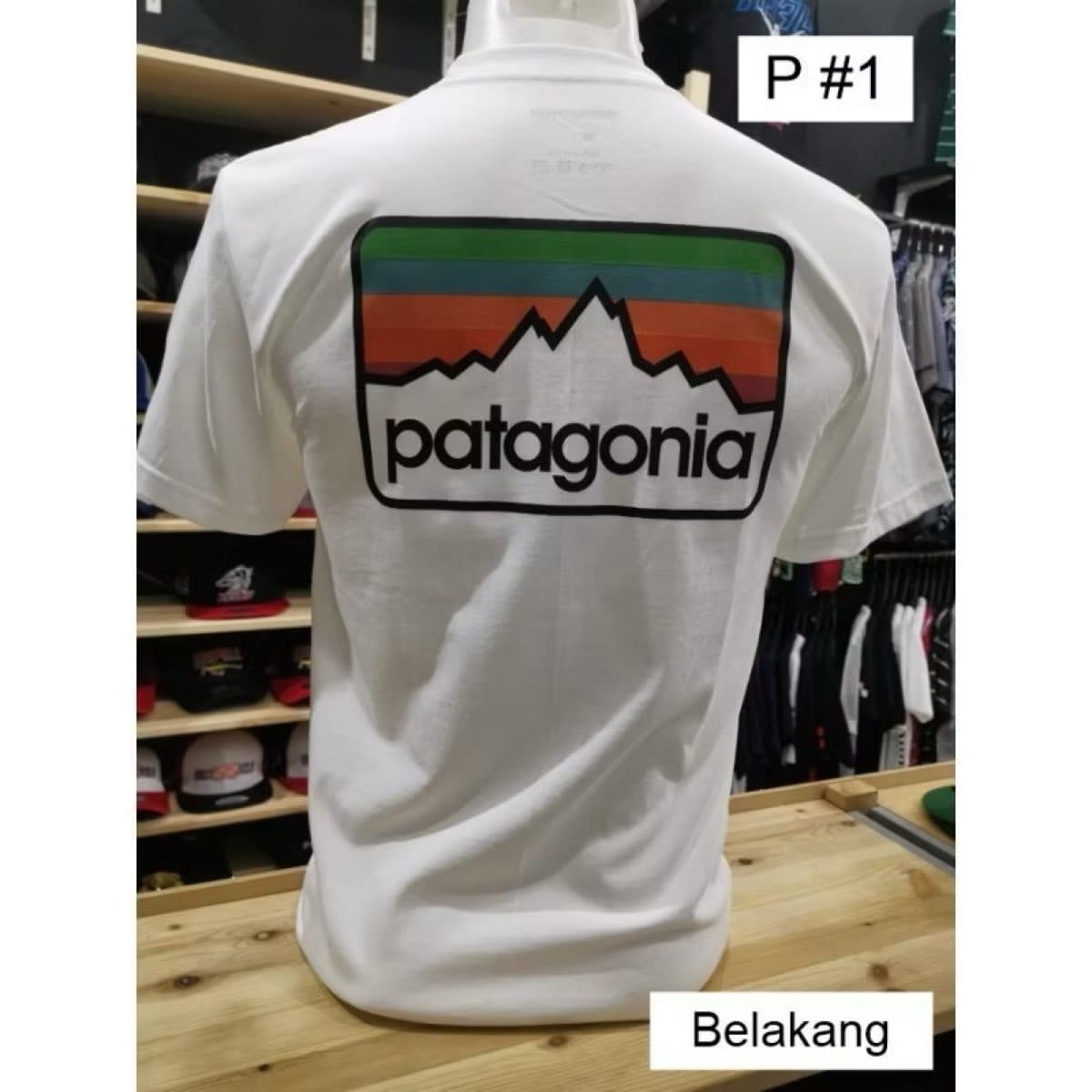 Patagonia Patagonia Mountain Logo Tee - - Photo 5