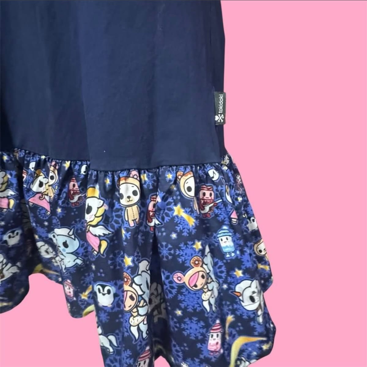 Tokidoki Enchante-SG Tokidoki Navy Halter Dress  - Photo 3