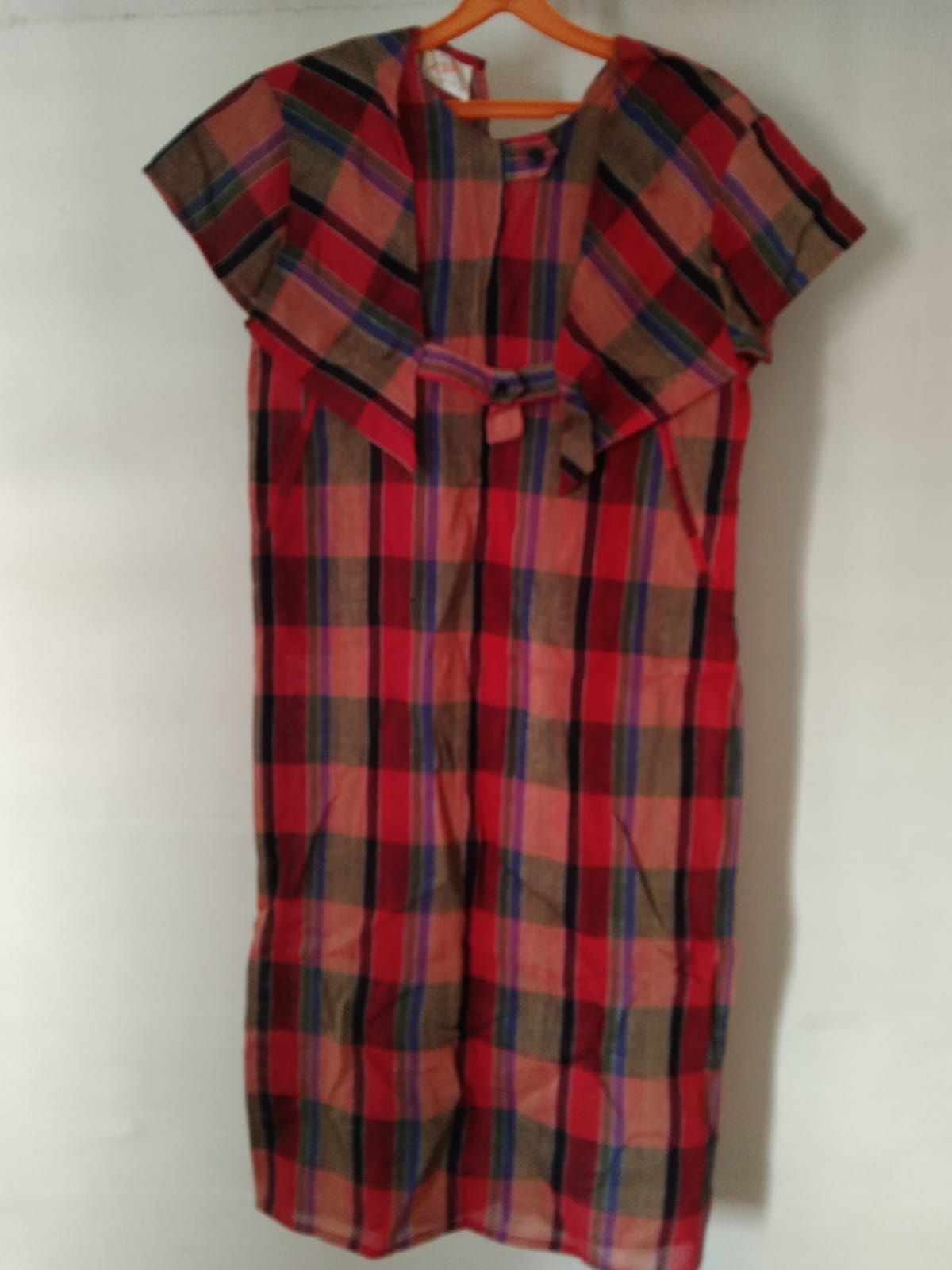 Bold Checkered Maxi Dress