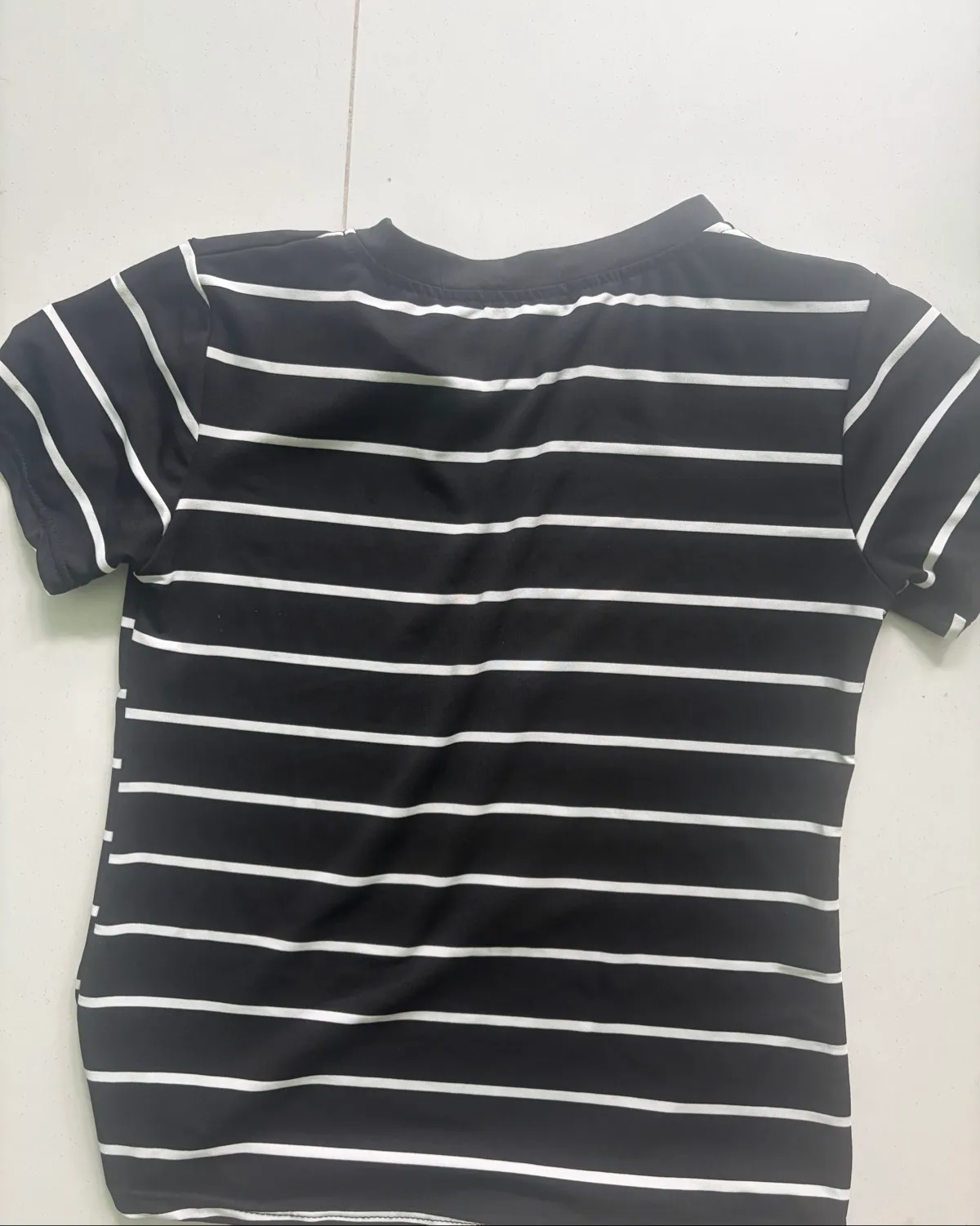 Chic Striped Tee - Photo 2