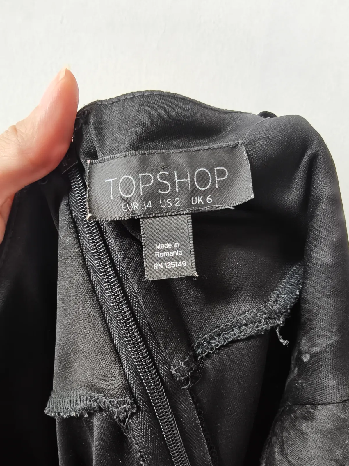 Topshop Chic Black Lace Mini Dress - Photo 4
