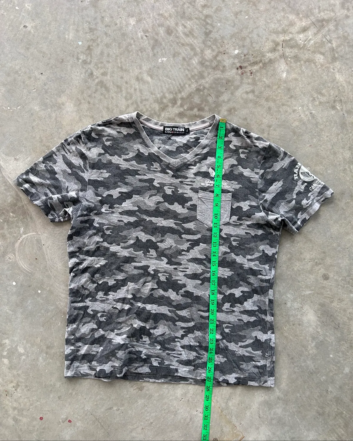 Big Train Camo Graphic Tee with Pocket - Photo 6