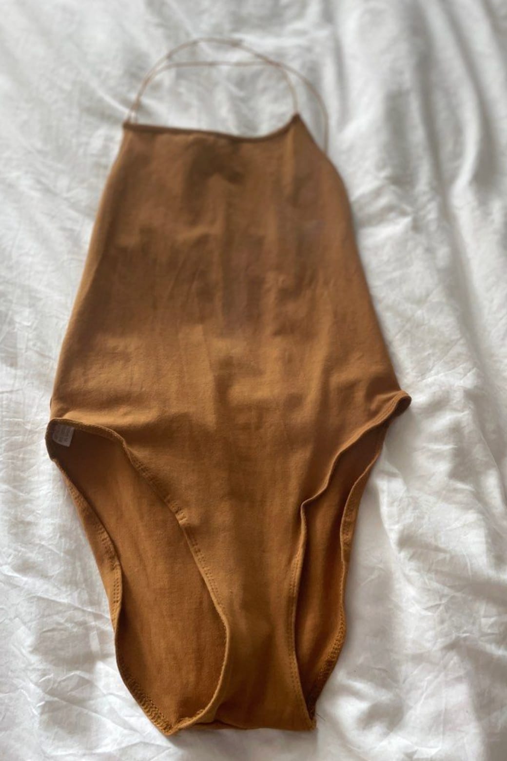 Chic Brown Bodysuit