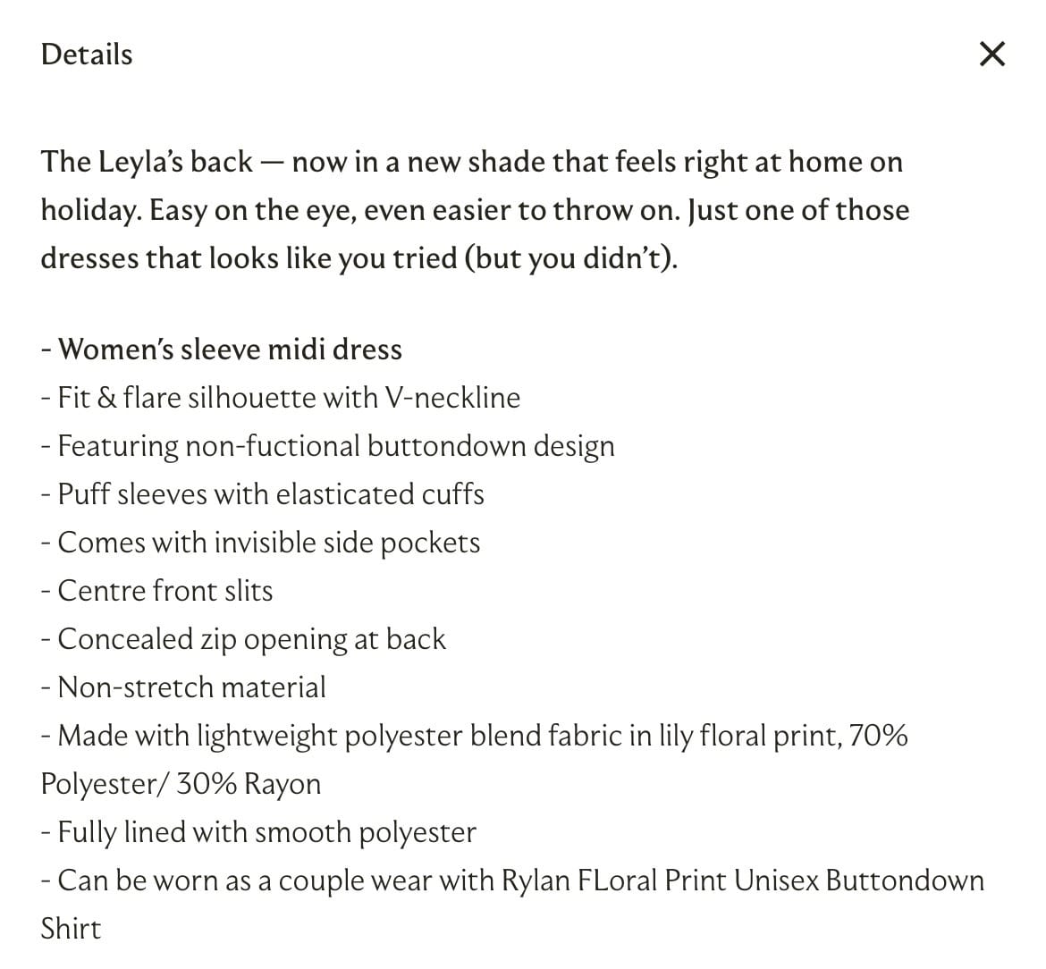 Love and Bravery Leyla Floral Printed Puff Sleeve Midi Dress - Photo 5