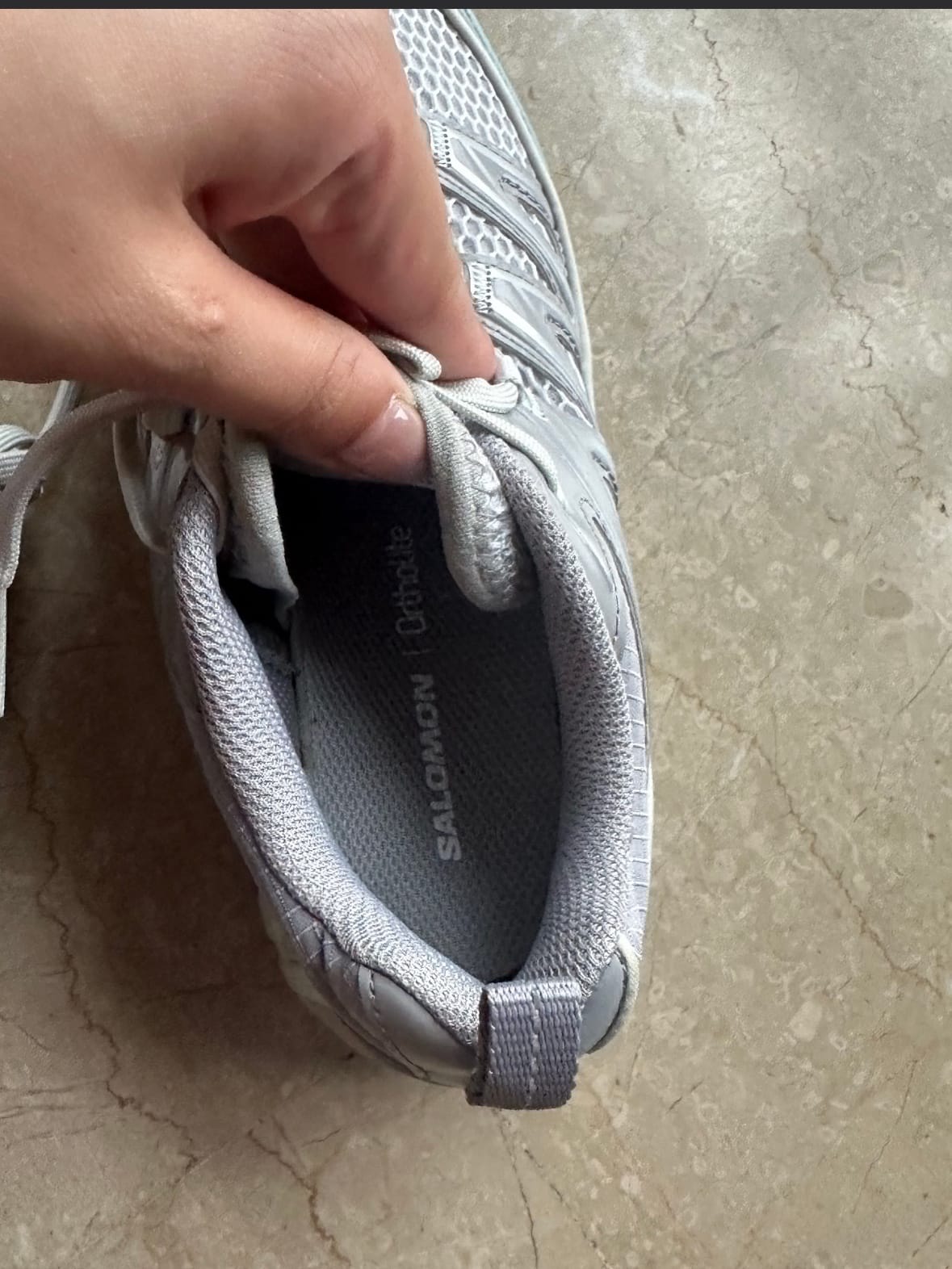 Salomon XT-6 Trainers – Silver & Blue (UK 5) - Photo 2