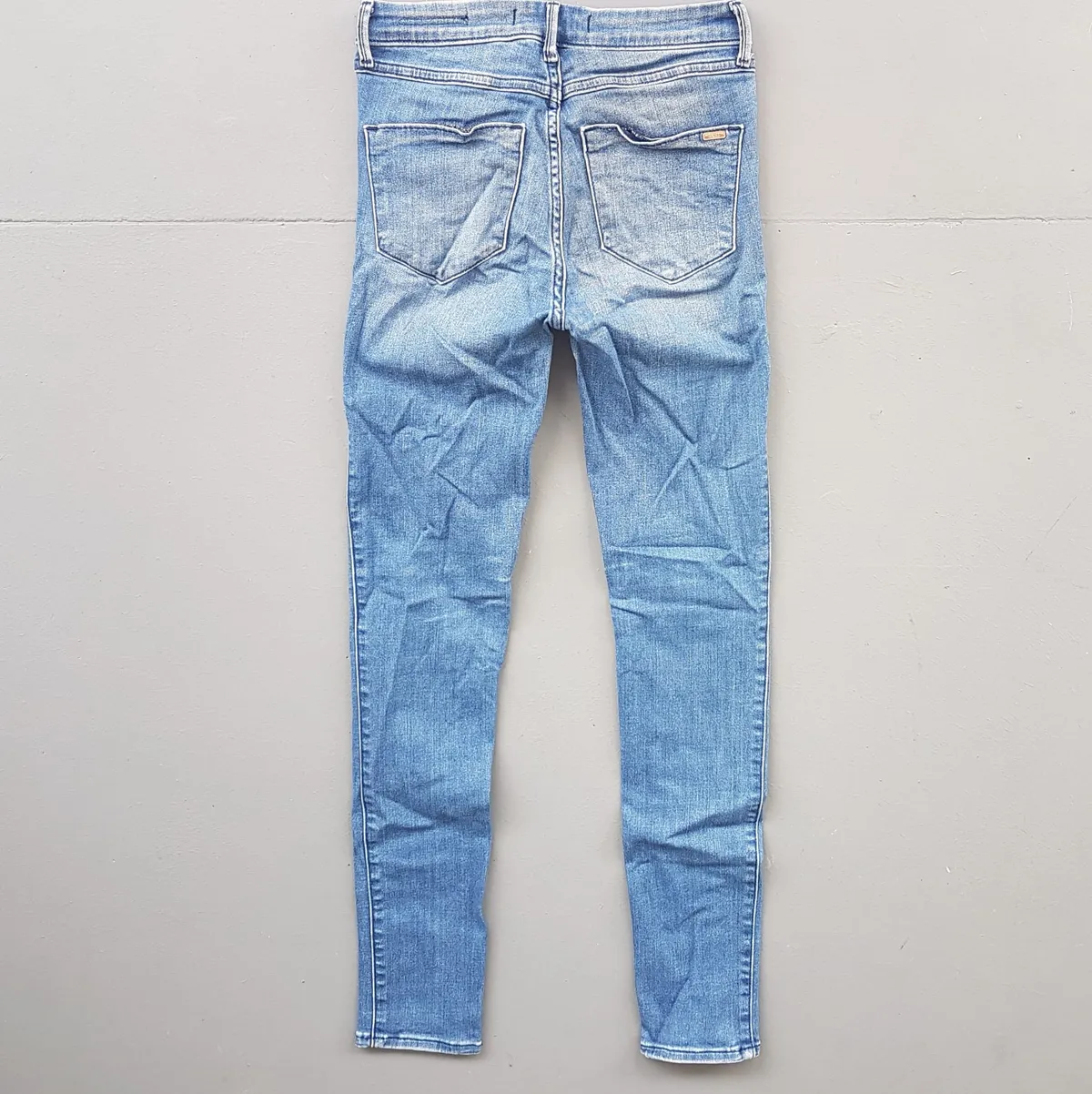 Abercrombie Original Abercrombie & Fitch Denim Jeans, Signature Collection, W24, L29, High Rise Super Skinny Jeans, Cosmopolitan, Cool Stretchable Bottoms, AF Bootcut Model, Sophistication, Streetwise, Pop Culture, Hip Hop, Rock Star, Timeless Classic, Urban Style - Photo 7