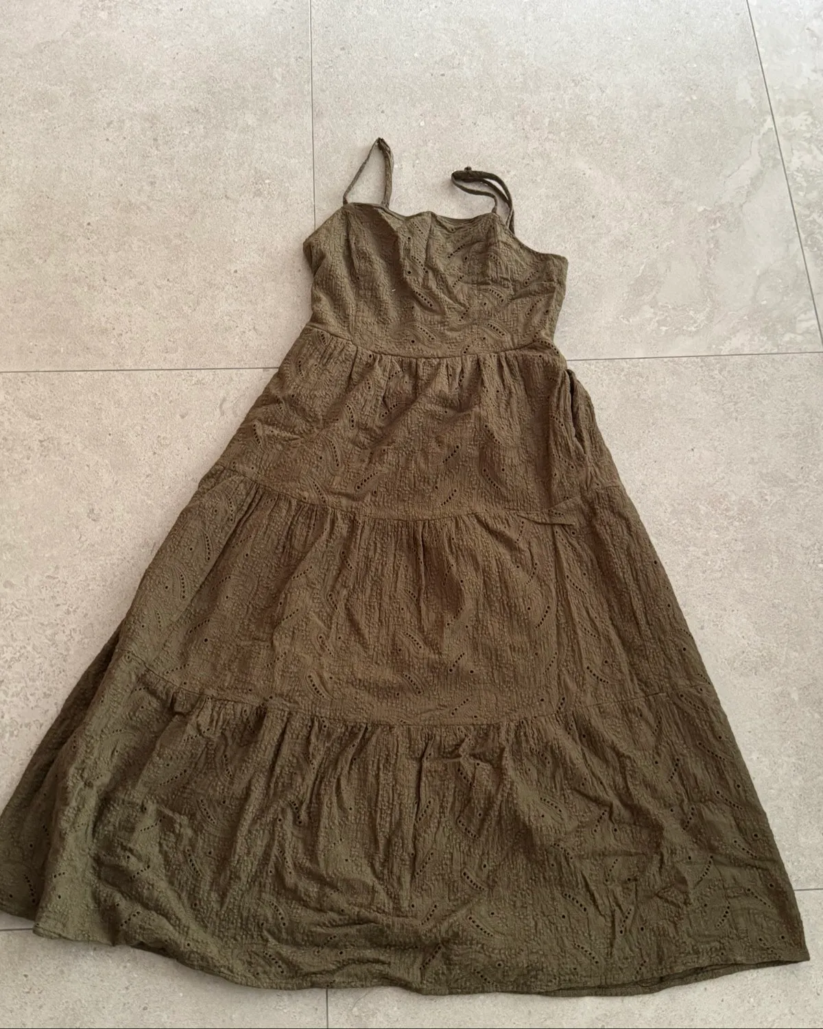 Chic Olive Sundress