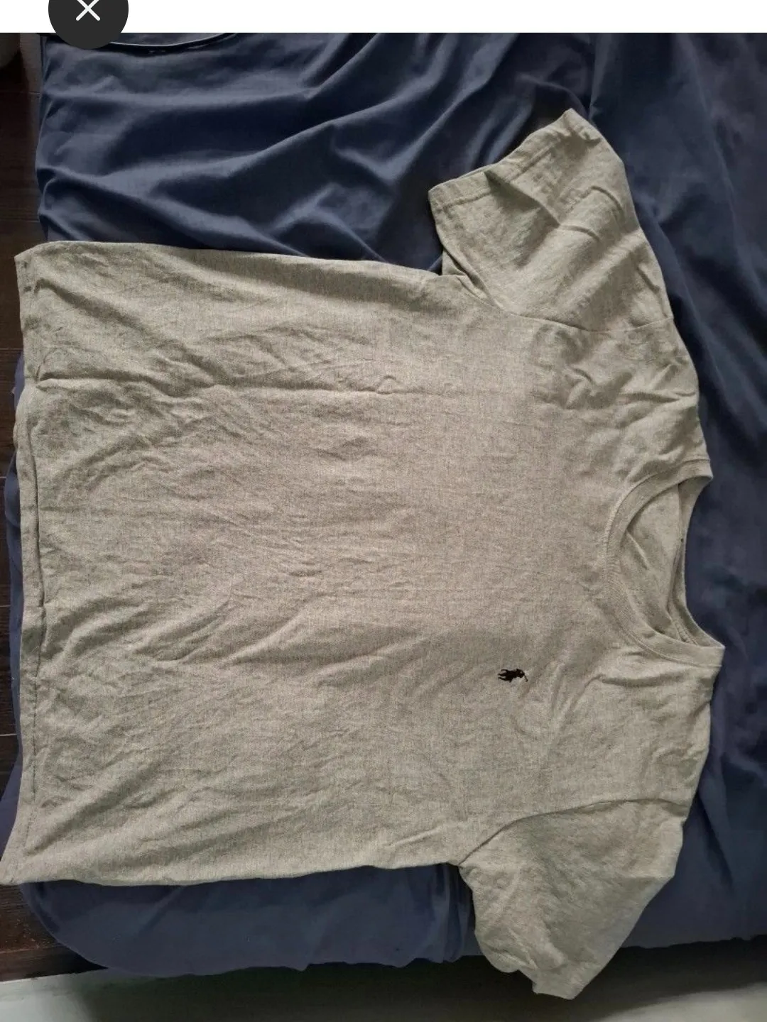Comfy Grey Tee with Logo