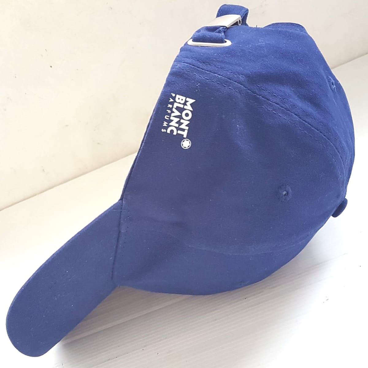 Mont Blanc Original MONT BLANC Baseball Cap, GERMANY, Cool NAVY BLUE Cap, White Mont Blanc Logo, Cosmopolitan F1 Cap, Sleek Formula One Design, Timeless Appeal, Urban Style, Official Parfums Merchandise, Everyday Fashion, Pop Culture, Sophistication, Streetwise - Photo 6