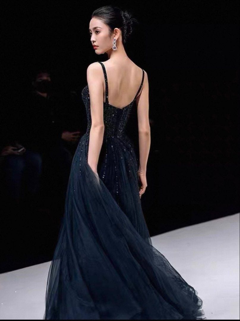 Sparkly navy bridesmaid dress - glam vibes! - Photo 5