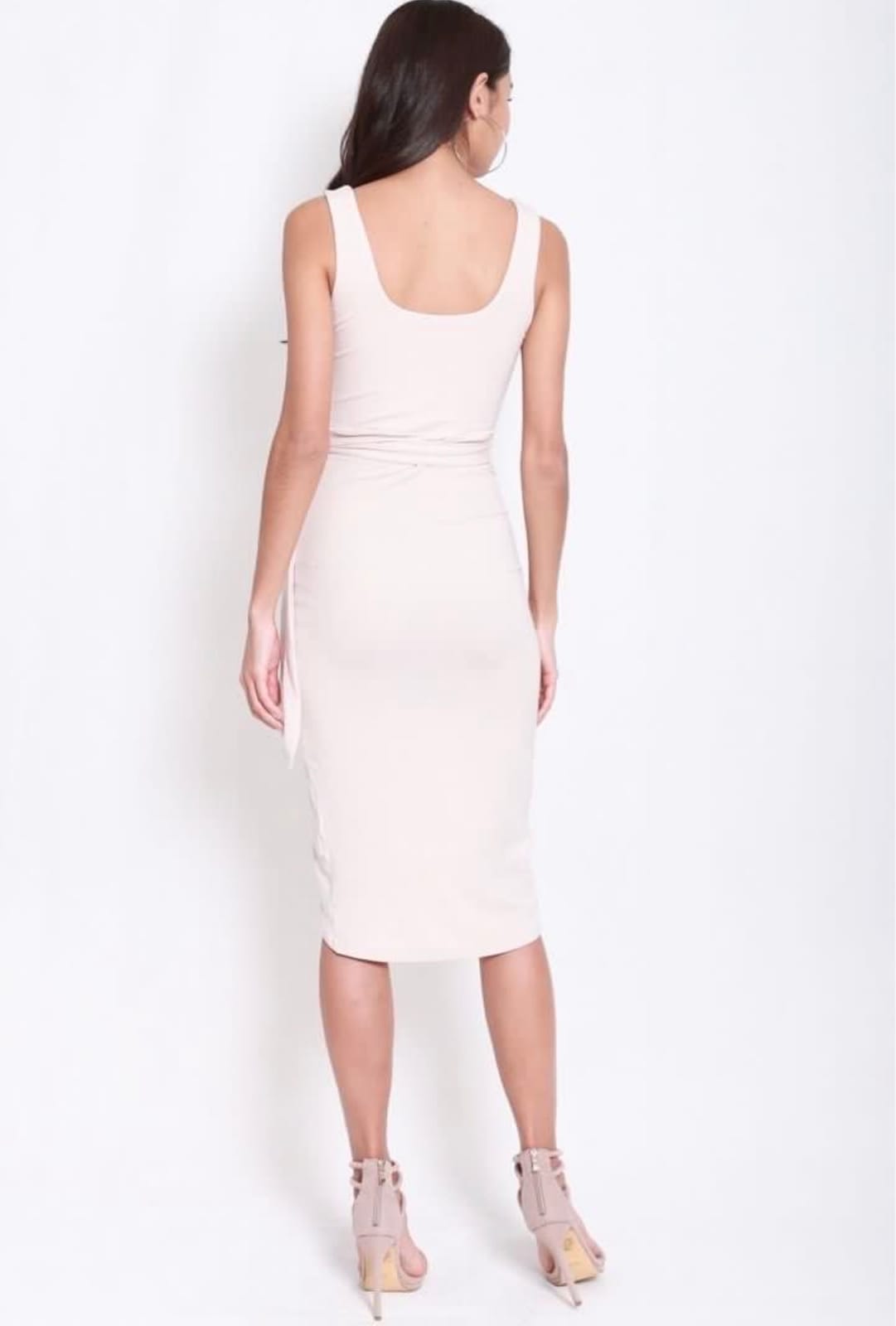 Carrislabelle Scoop Neck Wrap Dress - Photo 3