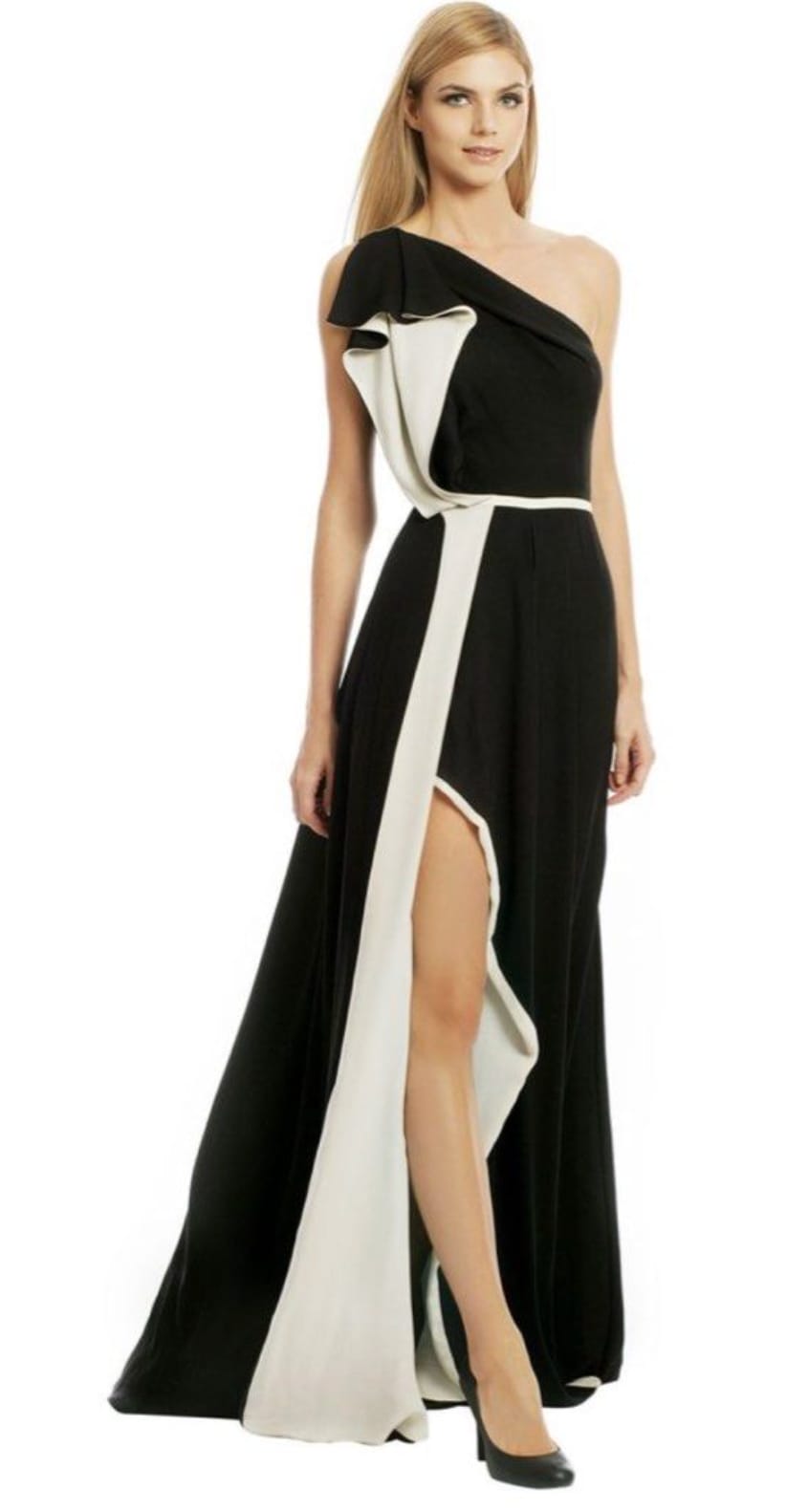 Halston heritage gown