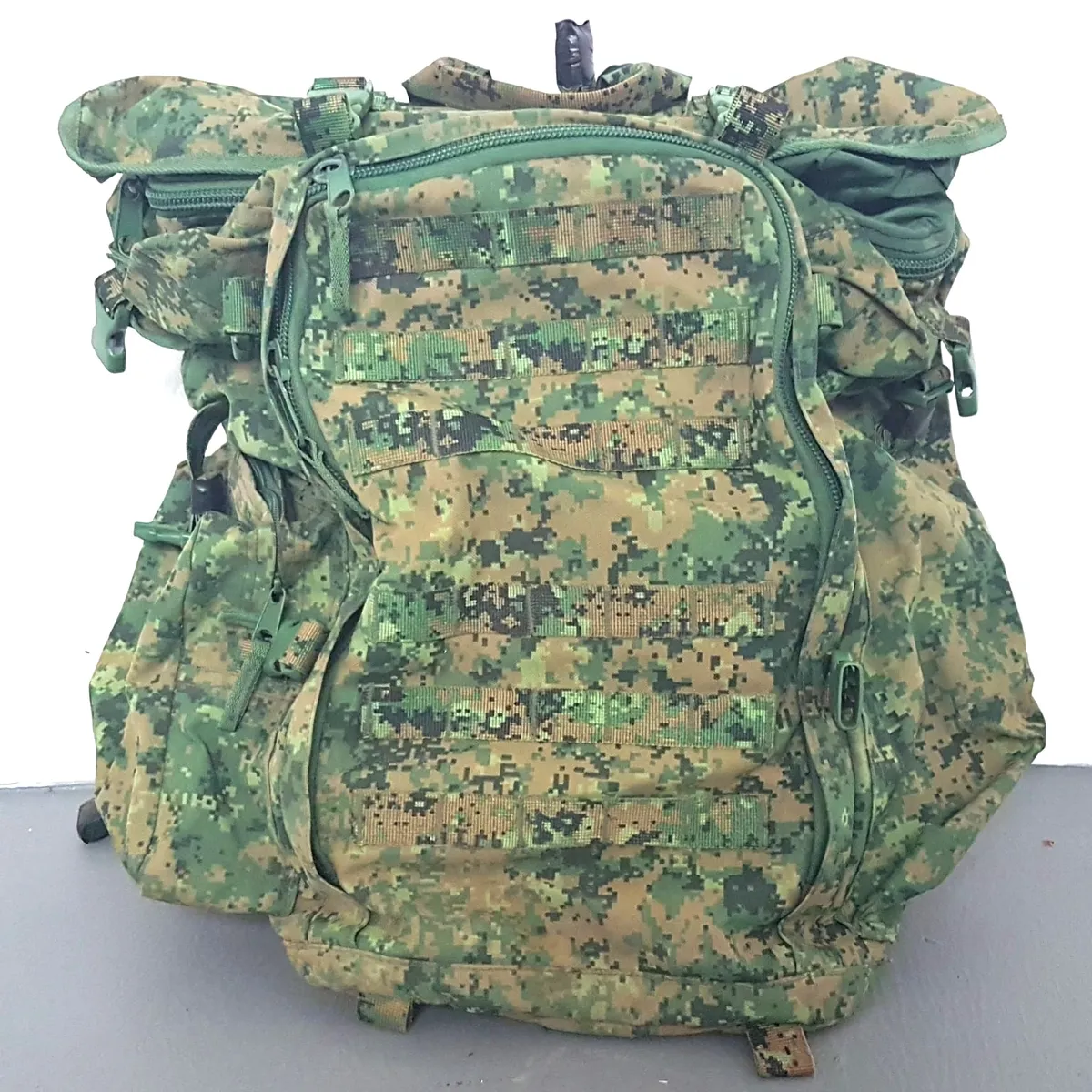 CAMO Retro Camouflage Field Pack with N Frame, Gore-Tex Design, CAMO Rucksack, Travel Pack, Backpack, Haversack, Heavy Duty, Full Pack, Adventure Gear, Hiking, Trekking, Backpacker, Field Training, Road Trip, Weekender - Photo 6