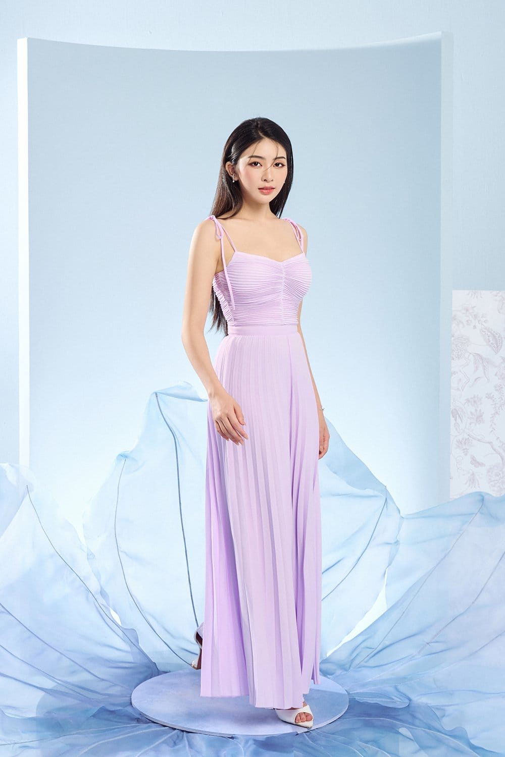 Chello Callie Pleated Set,  - Photo 3