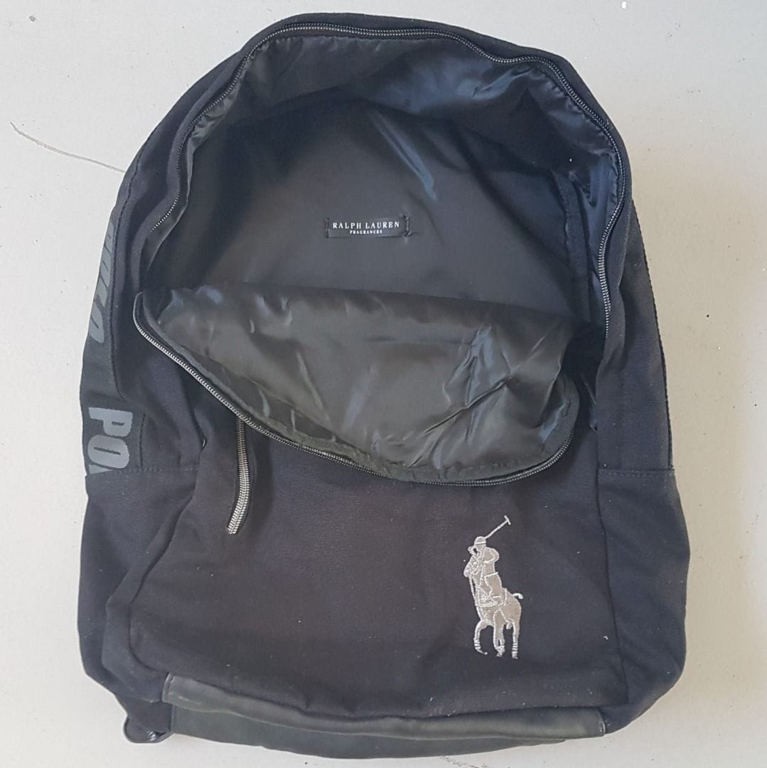 Ralph Lauren Original Ralph Lauren Backpack, Polo by Ralph Lauren from USA, Cool Rucksack, Cosmopolitan, Luxury Lifestyle, Ralph Lauren Fragrances, Black Haversack, Grey Ralph Lauren Polo Logo, Travel Pack, Urban Style, Timeless Appeal, Sophistication, Pop Culture - Photo 6