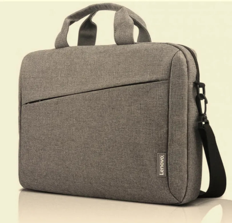 LENOVO Original Lenovo Bag, 15.6" Laptop Casual TOPLOADER T210 Model, Cosmopolitan, Charcoal Grey Tone, Tablet, Notebook, Blue Interior, Top Handle, Urban Style, Minimalist Design, Travel Pack, New with Tag, Professional Digital Life