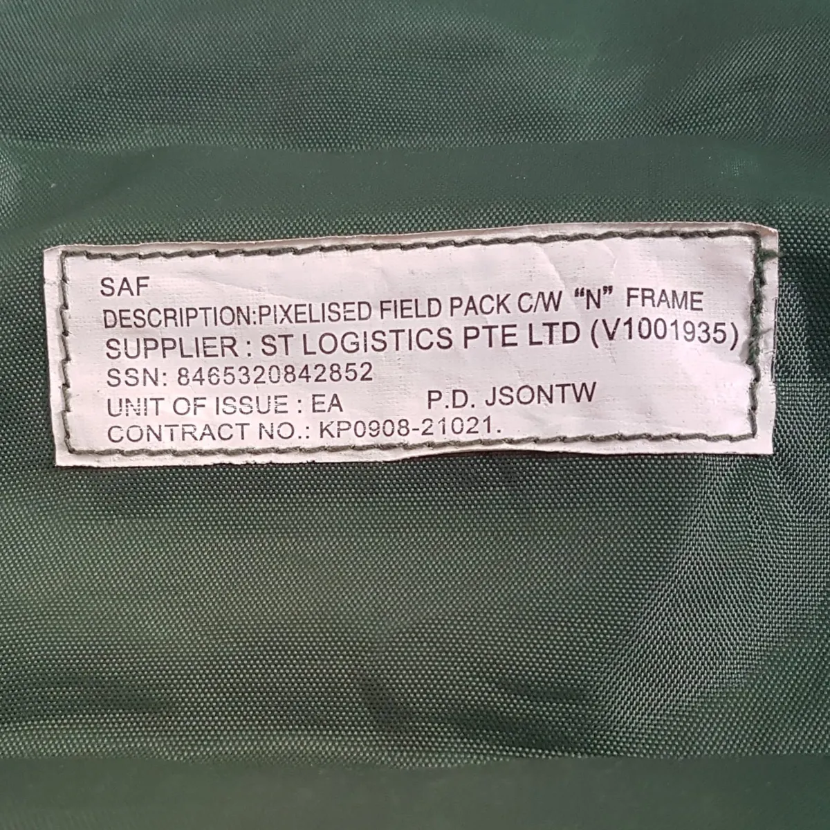 CAMO Retro Camouflage Field Pack with N Frame, Gore-Tex Design, CAMO Rucksack, Travel Pack, Backpack, Haversack, Heavy Duty, Full Pack, Adventure Gear, Hiking, Trekking, Backpacker, Field Training, Road Trip, Weekender - Photo 9