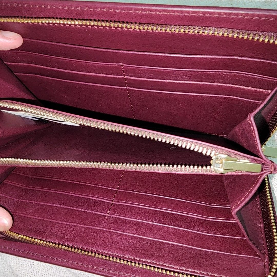 Kate Spade Kate Spade Madison Ave Long Wallet in Bordeaux Red - Photo 4