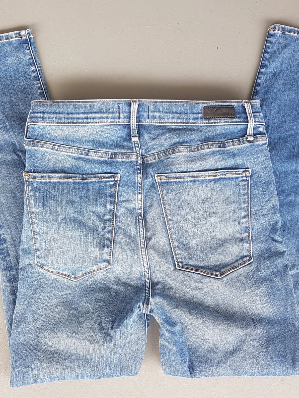 Abercrombie & Fitch Original Abercrombie & Fitch Denim Jeans, Ultra High Rise Super Skinny Jeans, Cosmopolitan, Size 30, Signature, Cool Stretchable Bottoms, AF Bootcut Model, Sophistication, Streetwise, Pop Culture, Hip Hop, Rock Star, Timeless Classic, Urban Style - Photo 8