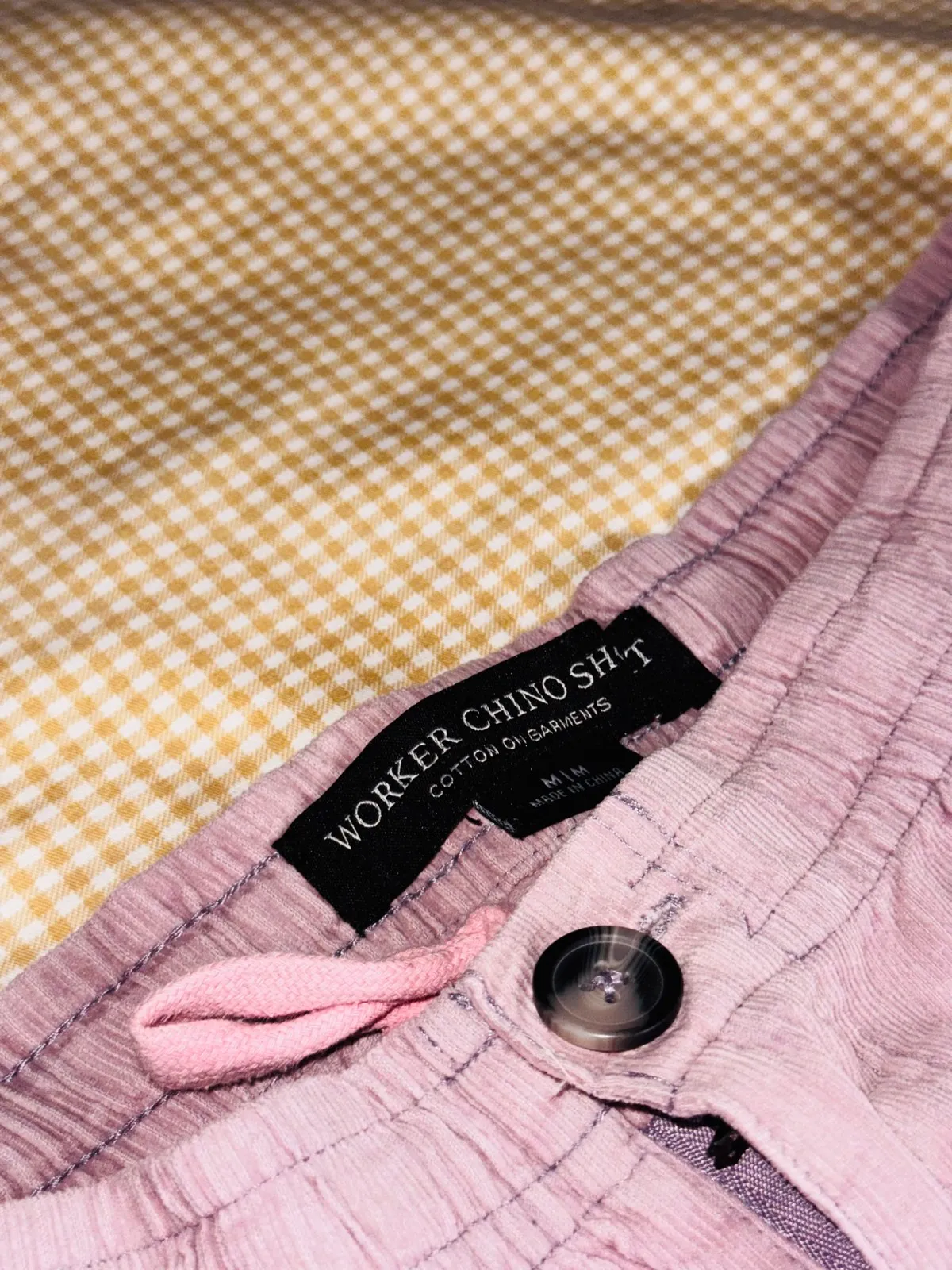 Comfy Pink Corduroy Shorts - Photo 3
