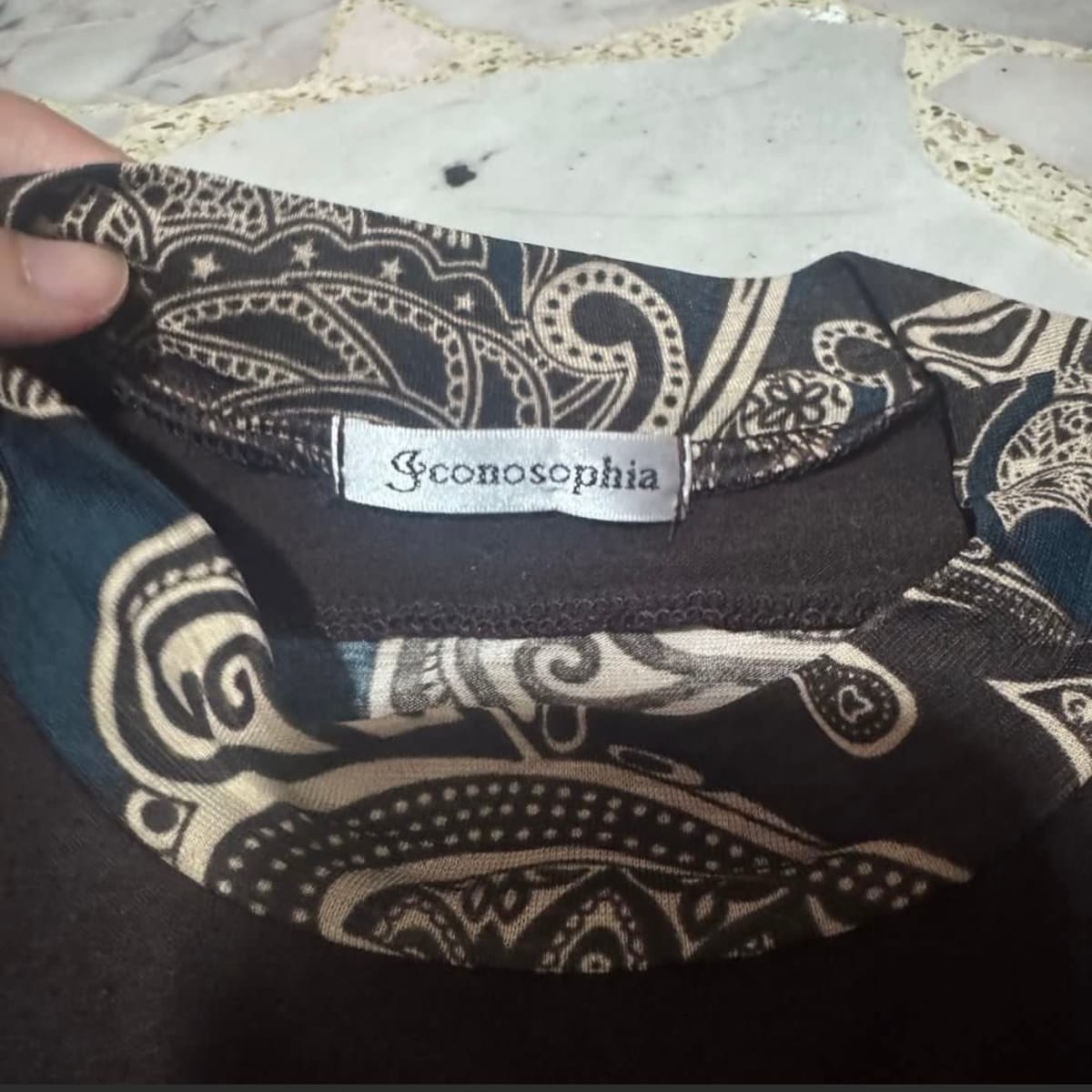 Iconosophia Fairycore Y2K Paisley Babydoll Blouse - Boho Vibes 💫 - Photo 3
