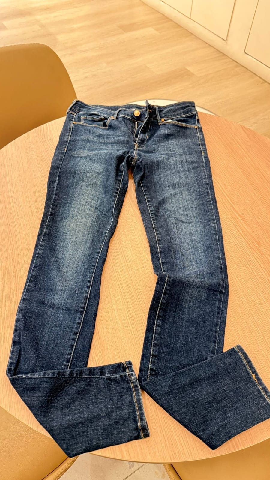 Classic Dark Wash Skinny Jeans