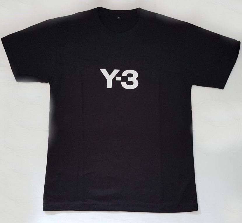 Retro Y-3 Black Tee – Minimalist Vibes