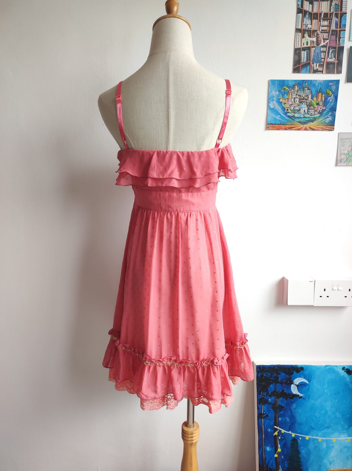 Cecil Mcbee Barbie Pink Ruffle Sundress - Photo 2