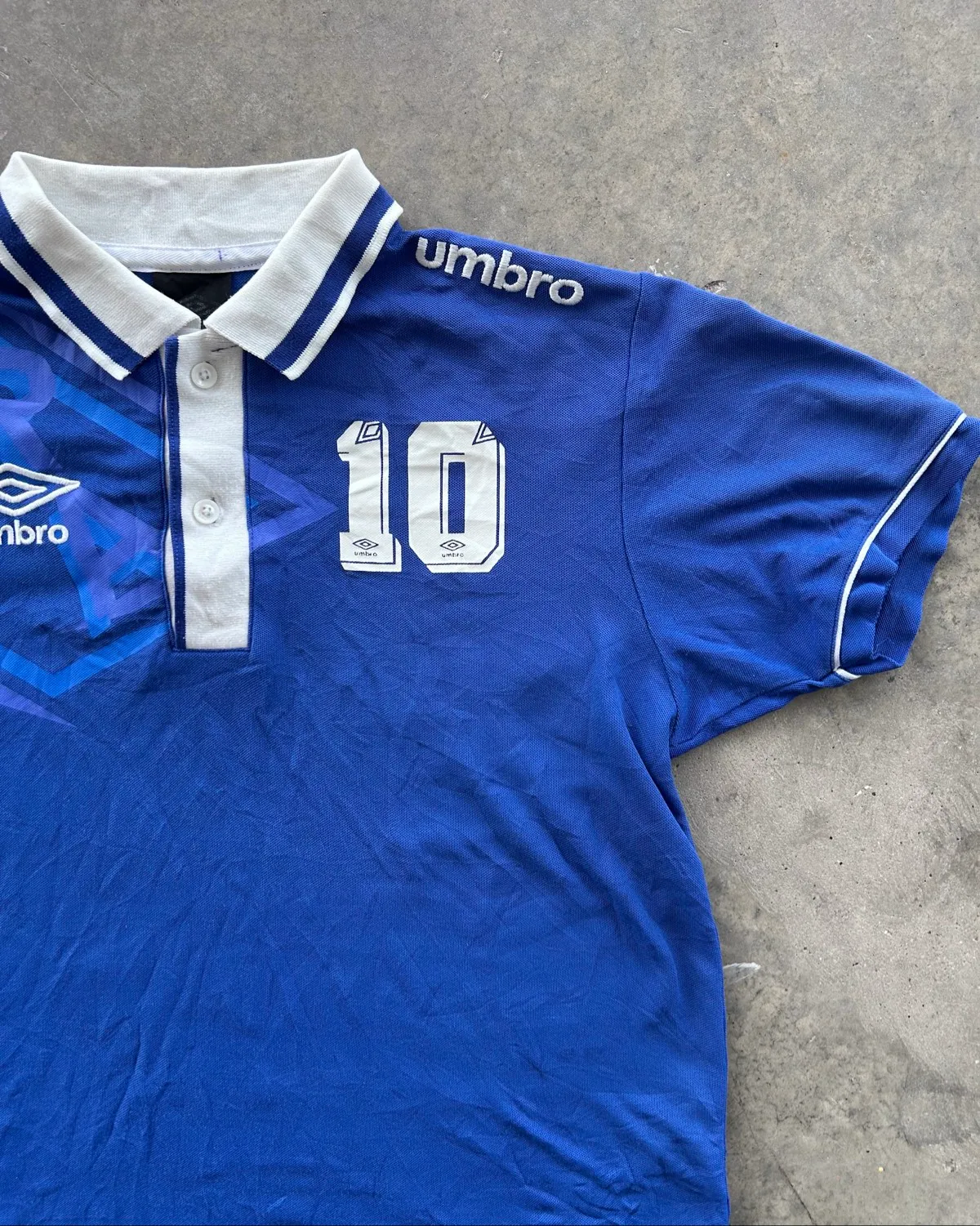 Umbro Retro Umbro Soccer Jersey - Photo 2